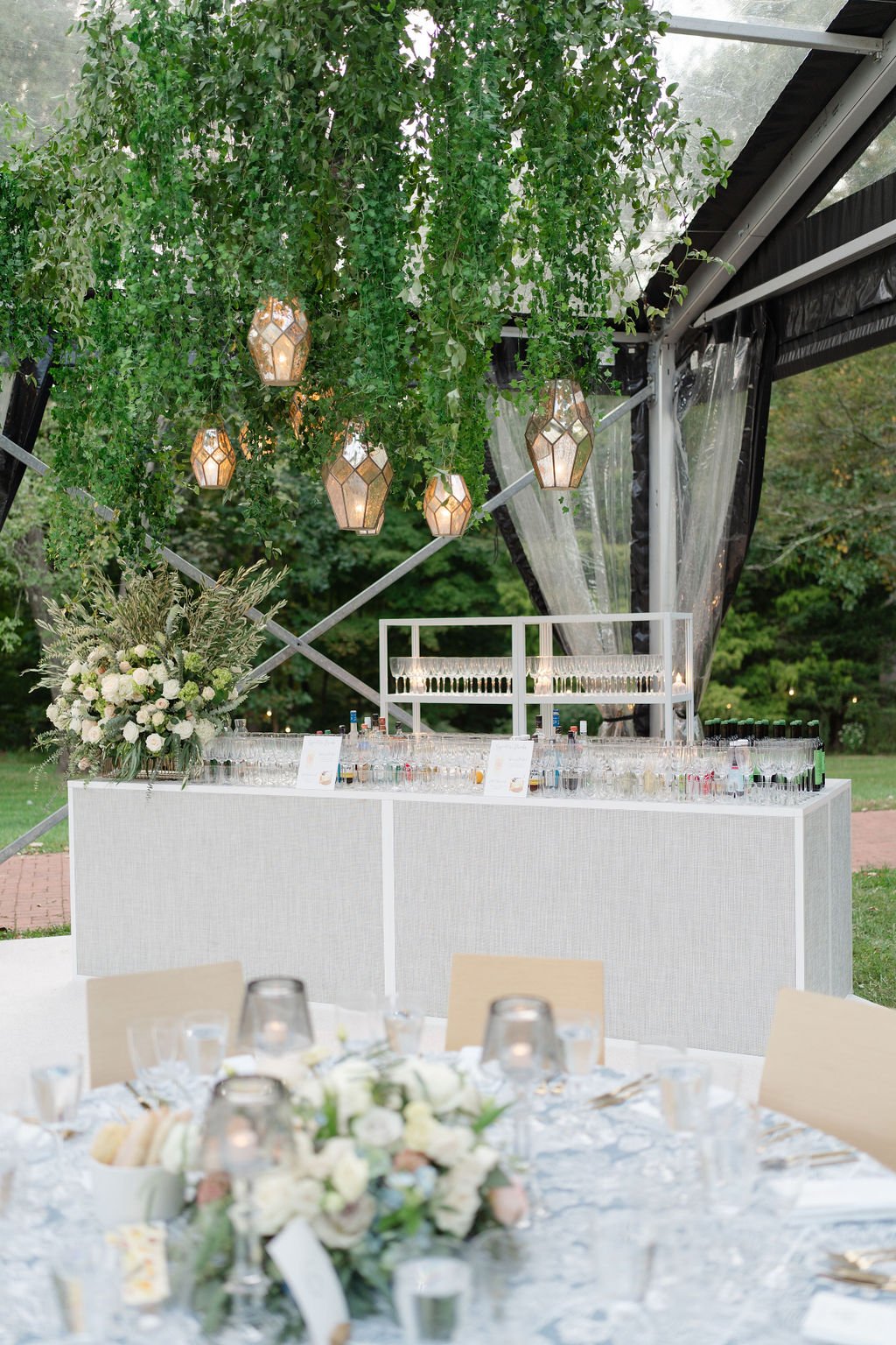 Specialty Bar with Flowers