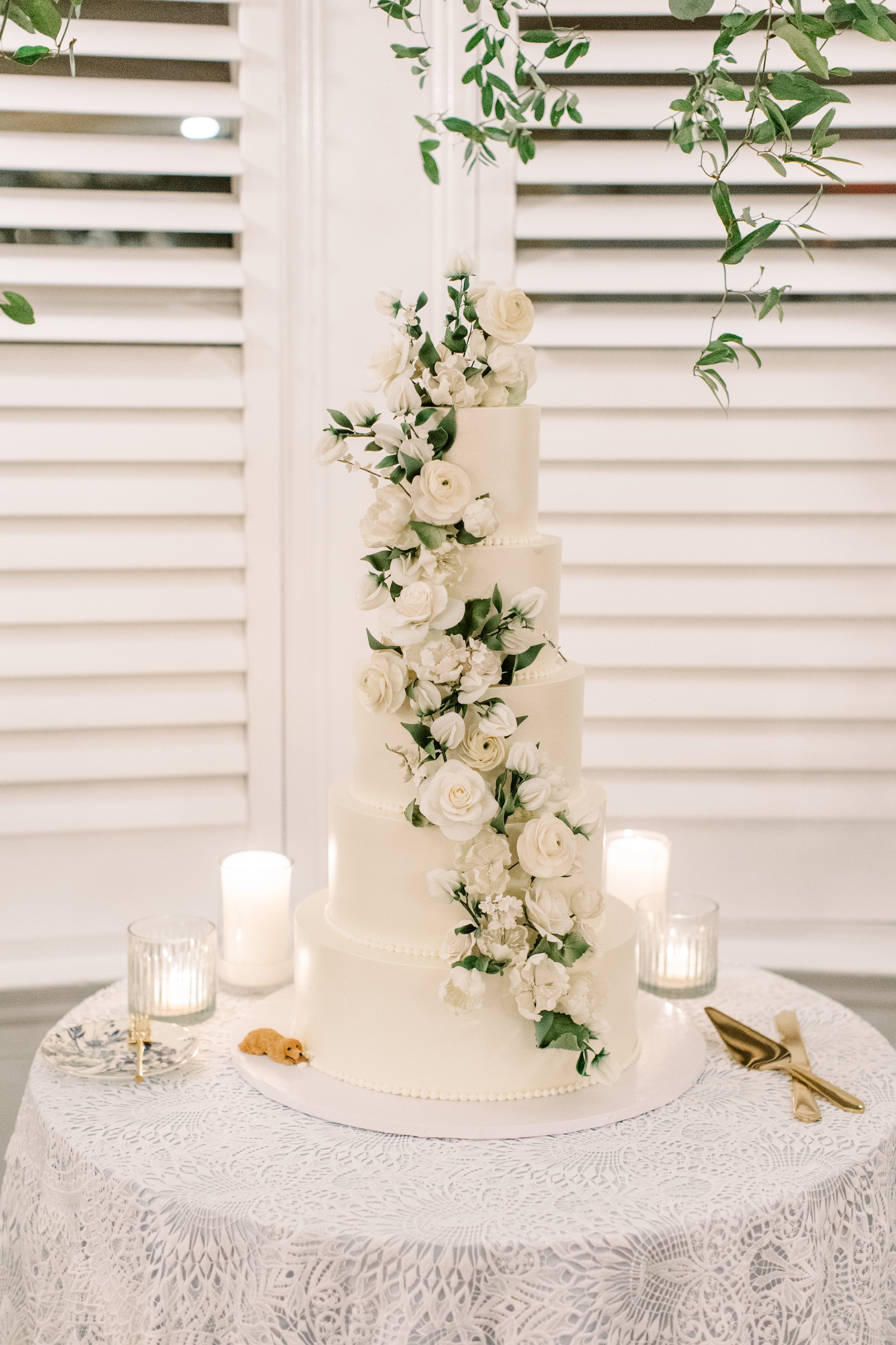Flowers on Cake