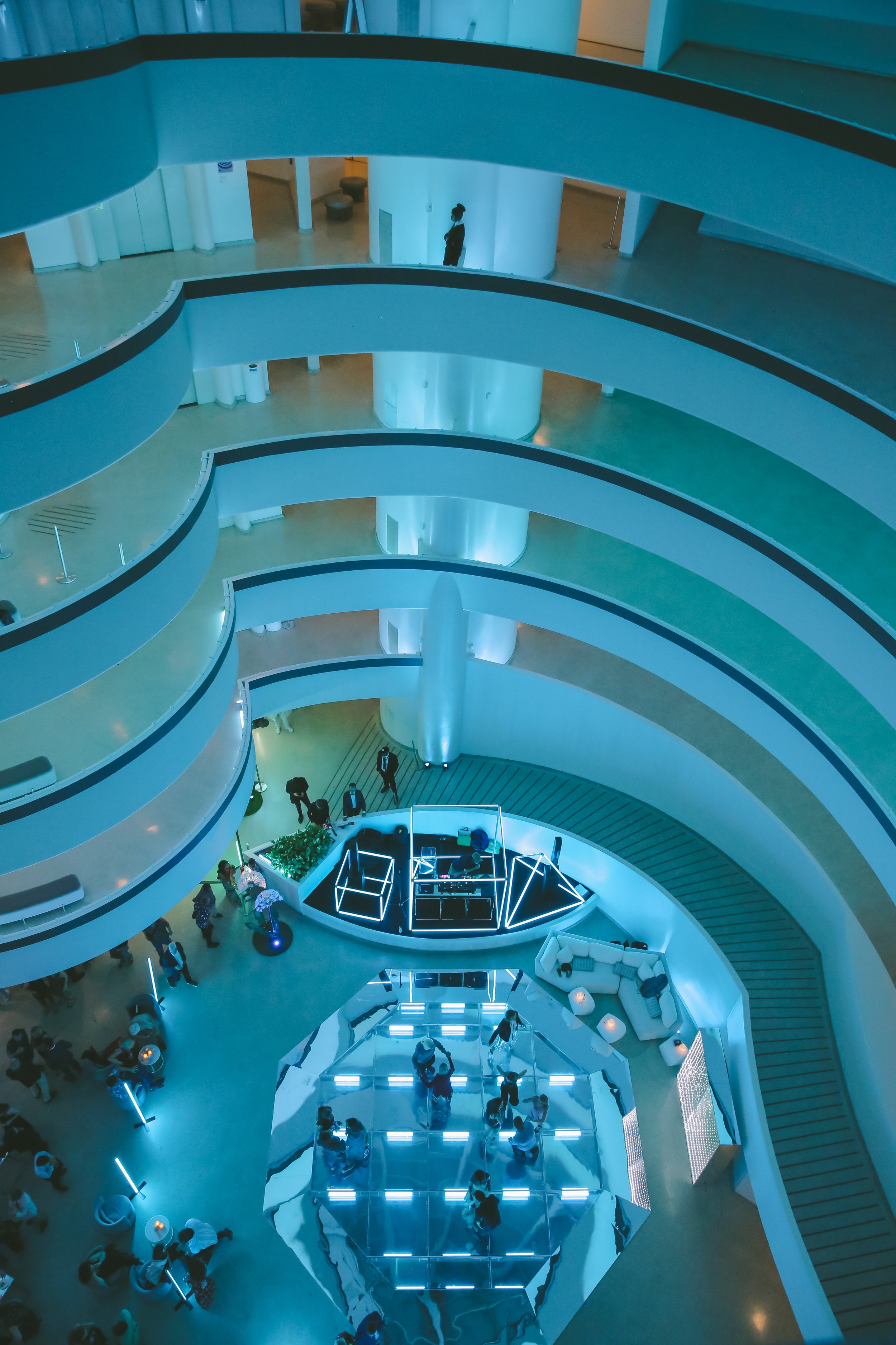 Guggenheim with Blue