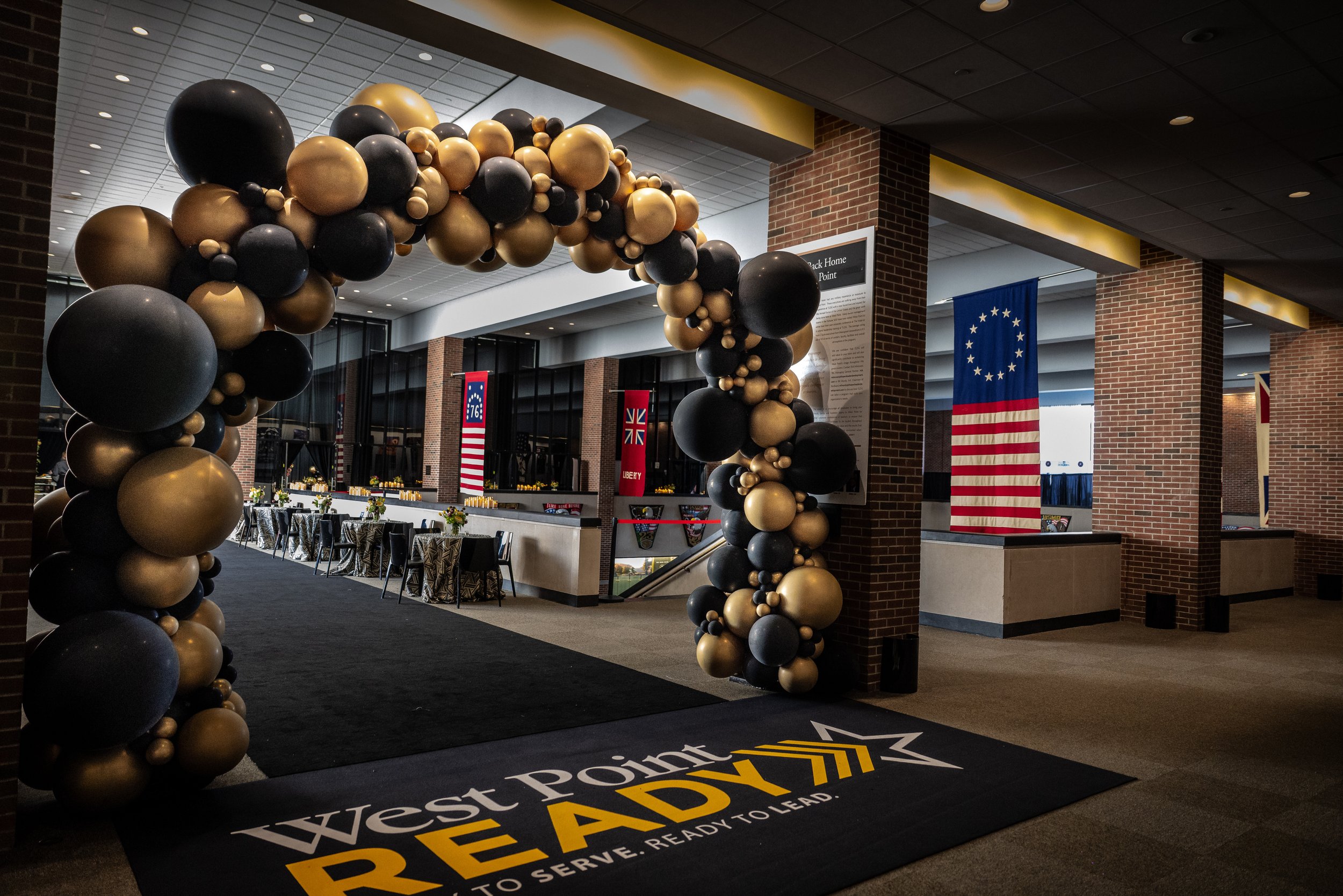 Balloon Arch inside