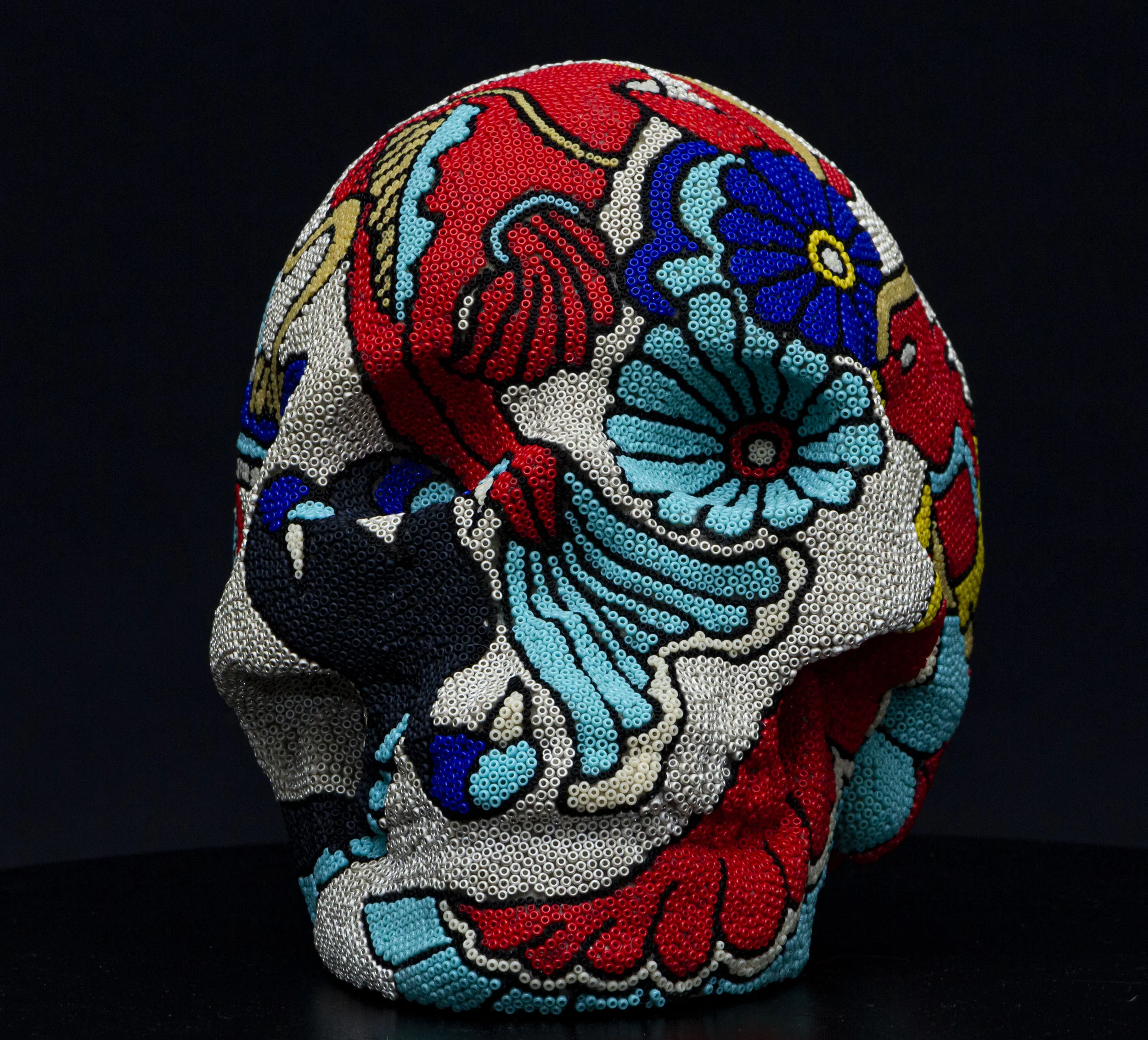  3 animals: bird, coy fish, and dragon 