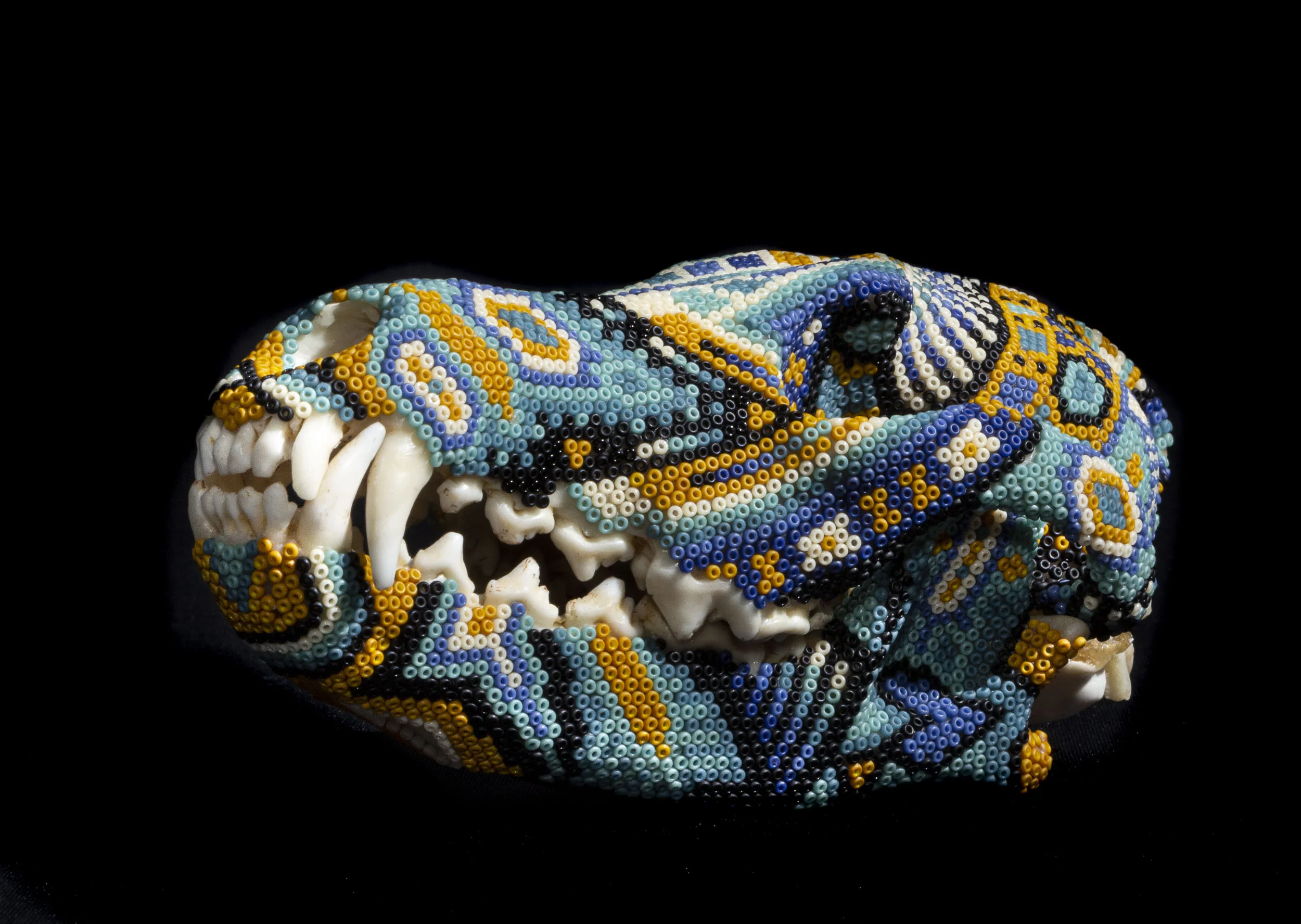  It took 48 hours to complete this 8 color geometric ‘freestyle’ pattern 