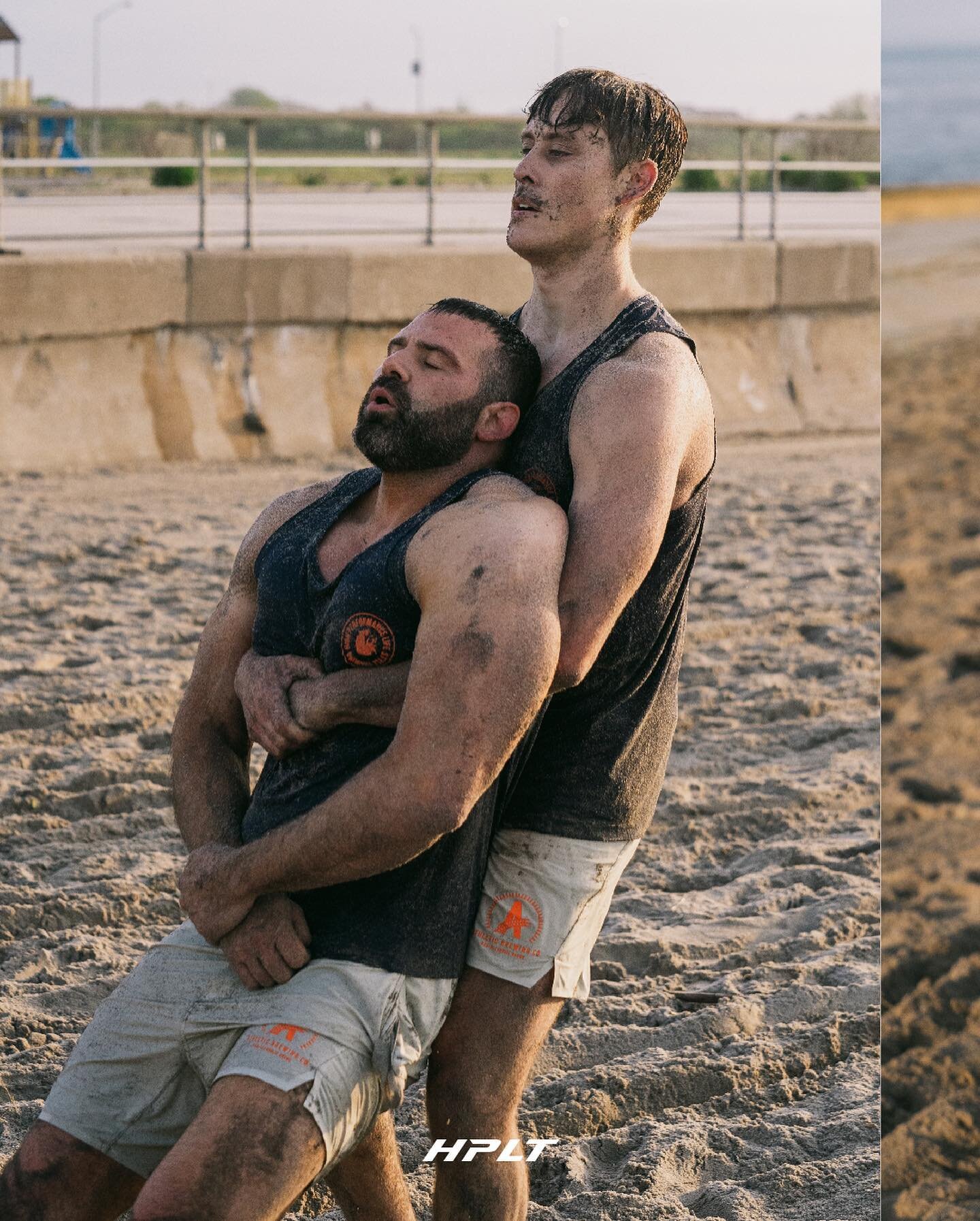 Always working together! Always getting through the toughest of challenges together. That&rsquo;s HPLT🙌🏻

#hplt #workout #beachworkout #training #navy #crossfit #murhp #lifestyle