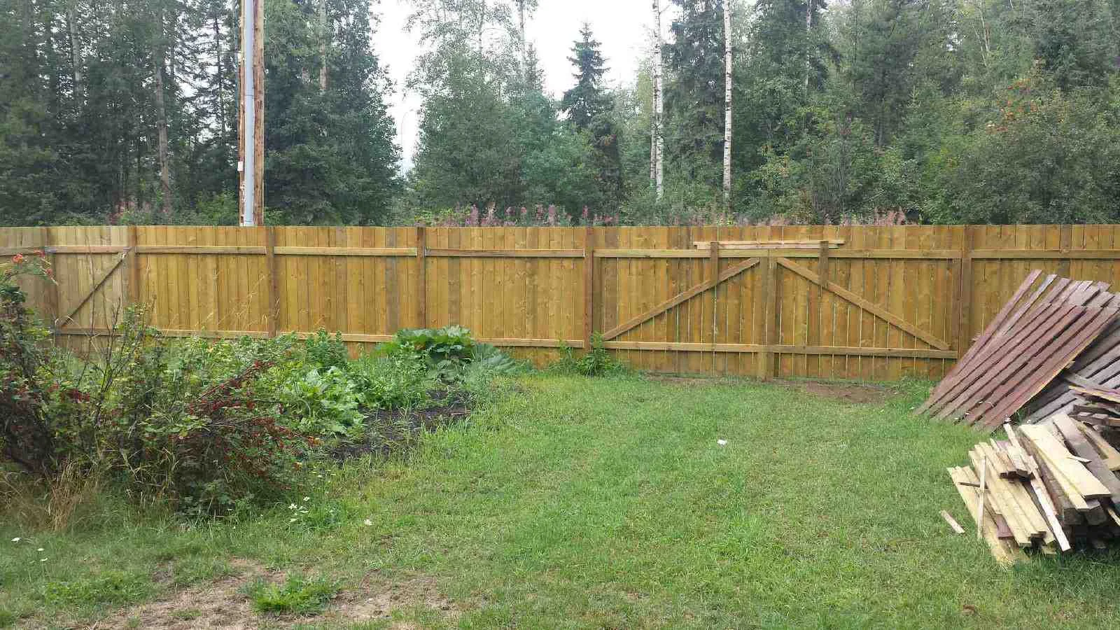 Wood Fence 
