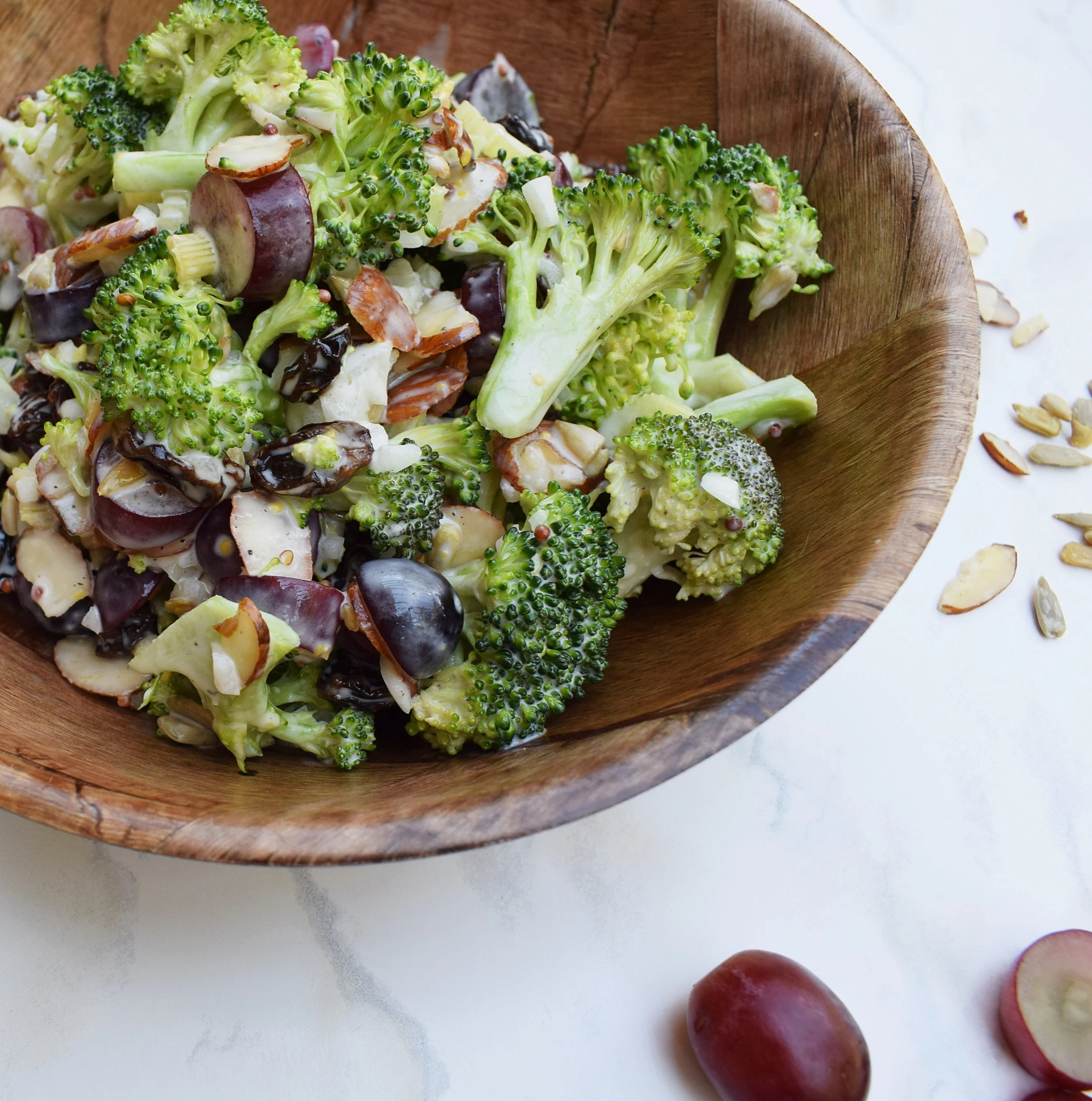 Light & Crunchy Broccoli Salad