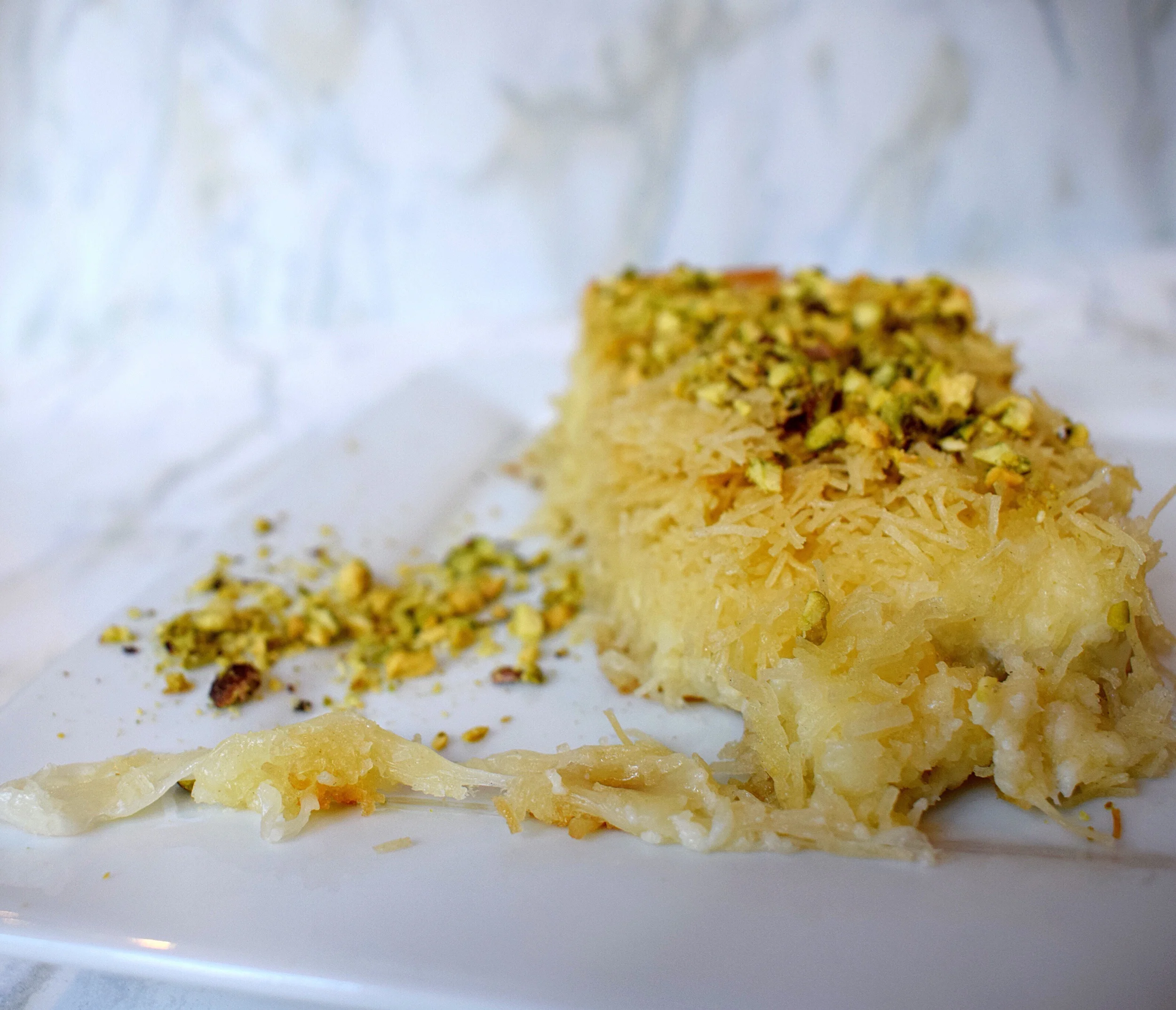 Ultra Creamy &amp; Stringy Middle Eastern Knafeh