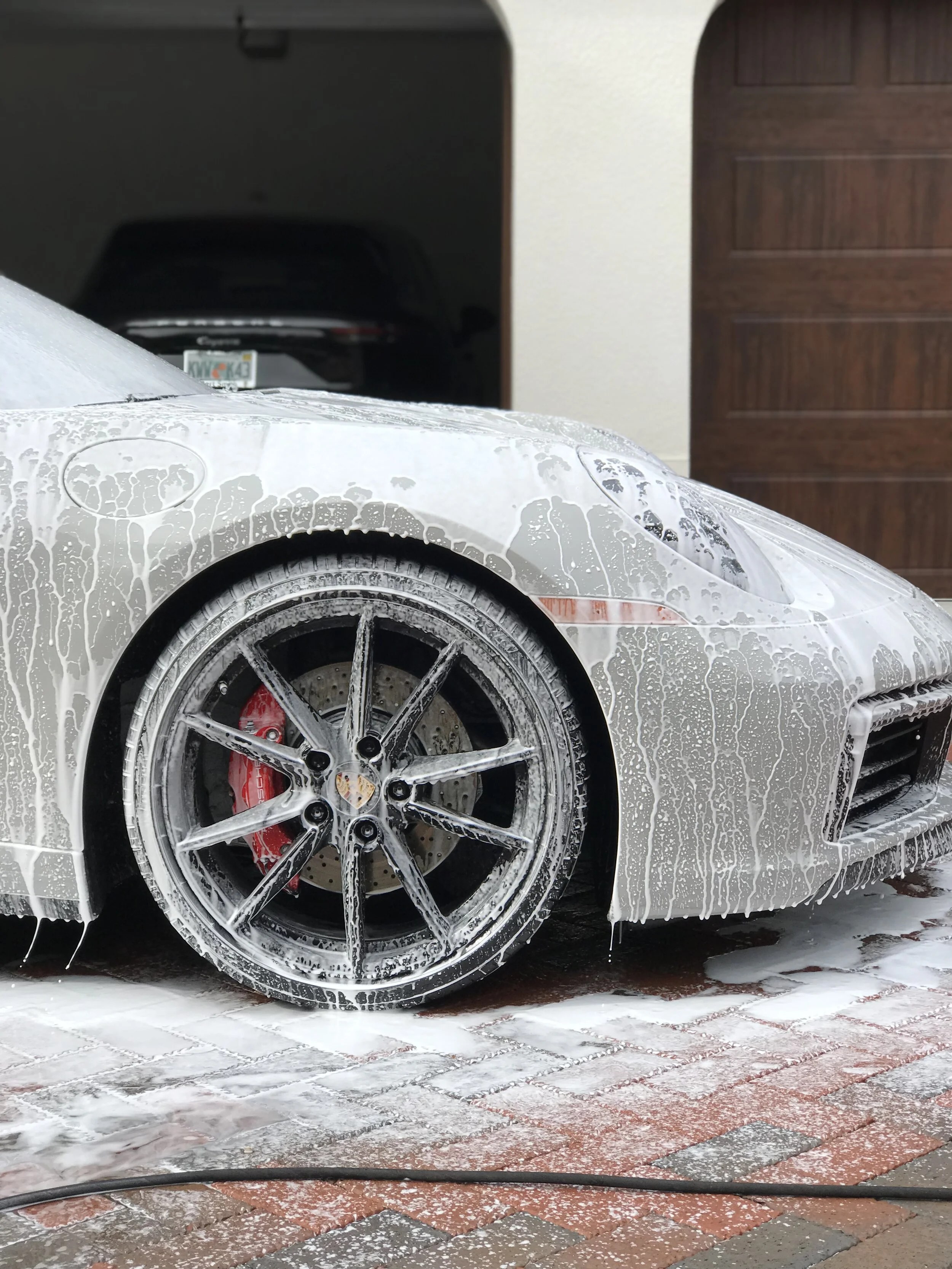 Detailing Service on a Porsche