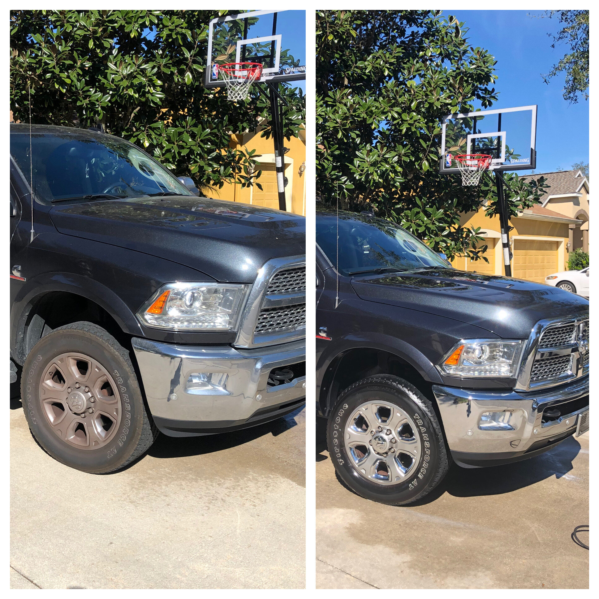 Before/After Detailing Service