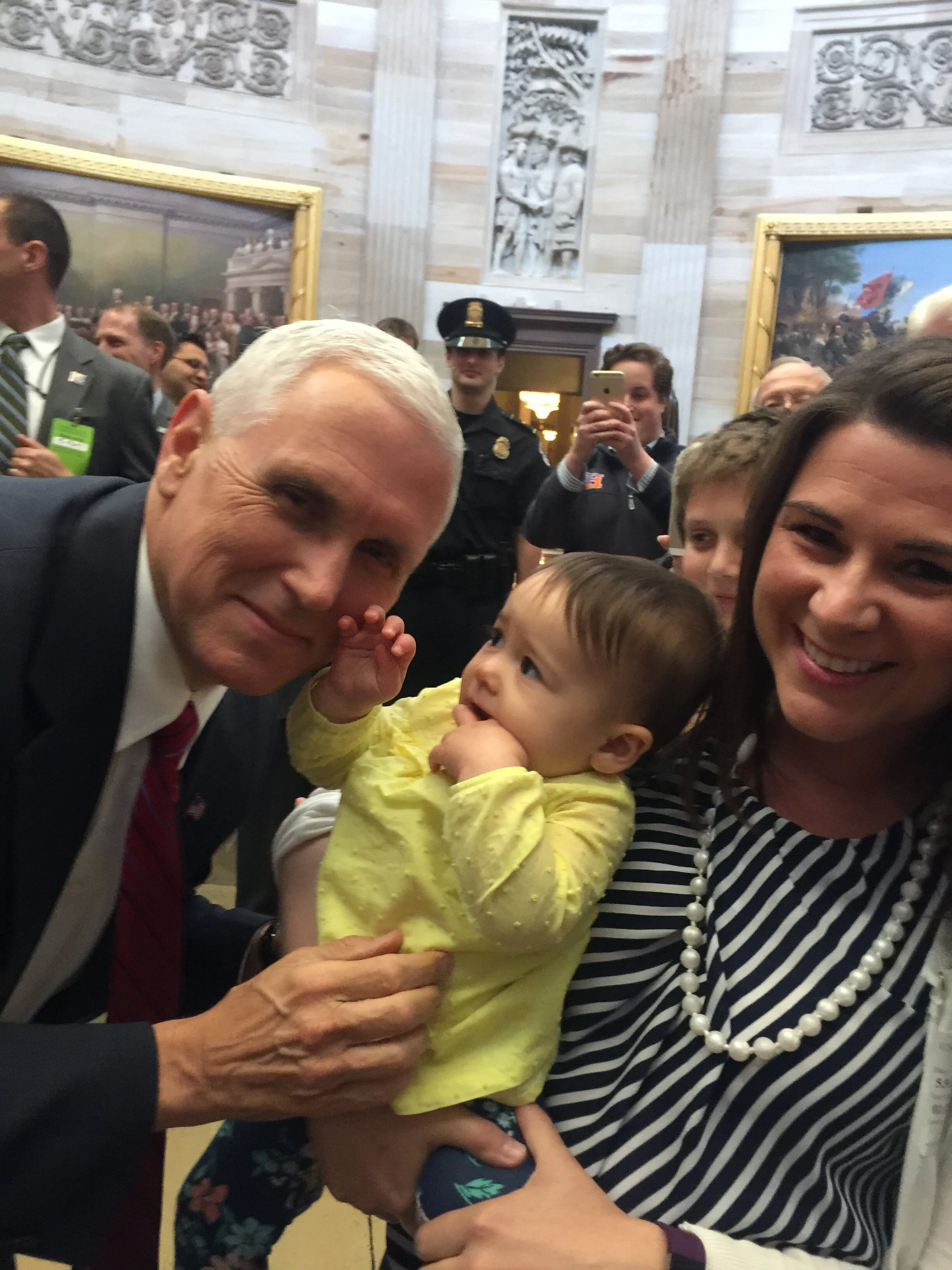 Vice President and Maggie Jo