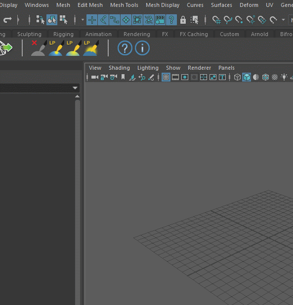 Open the script editor in Maya (Animated GIF)