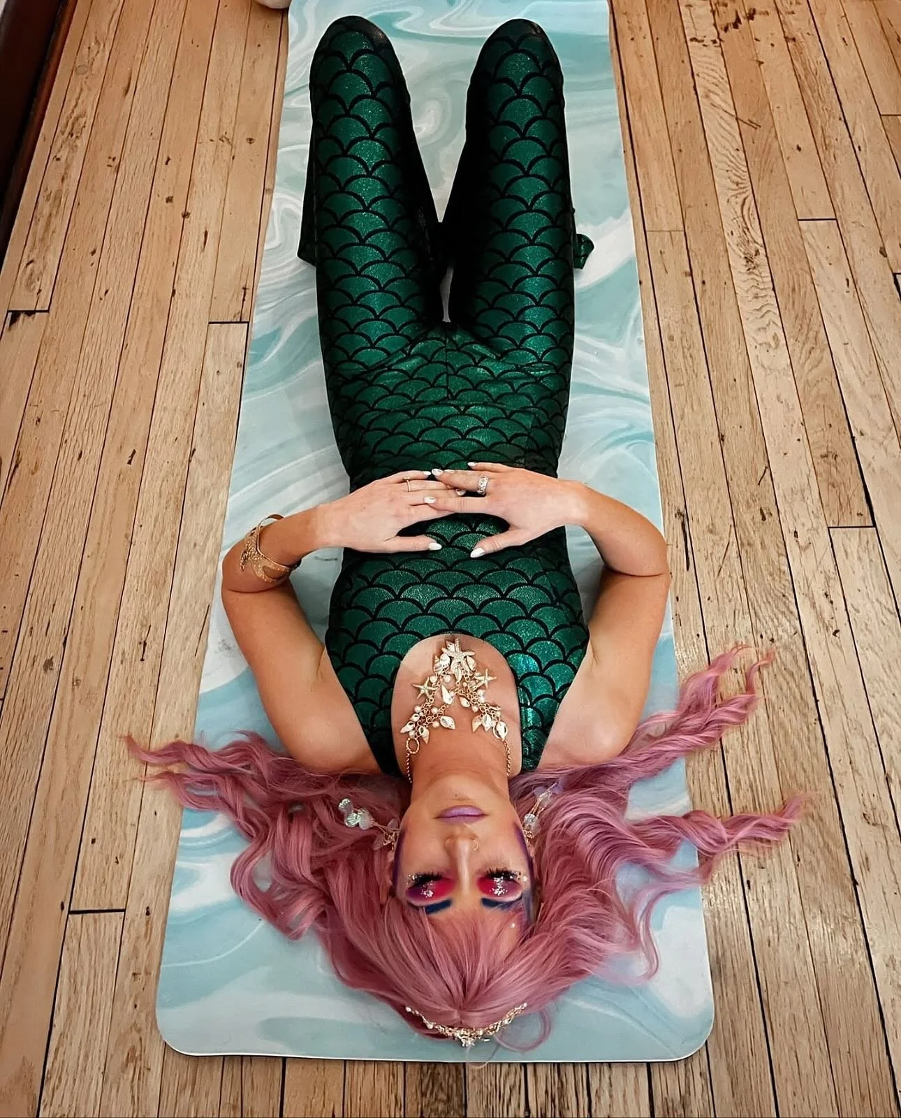 In anticipation of our 6th annual FREAKY FLOW tonight, here are some pics from years past. 

For tonight, there are a few spots left! Come in costume (costume contest winner gets a Jax mug, bath soak and lip balm) for:
🧘 Yoga- embody style with @eri