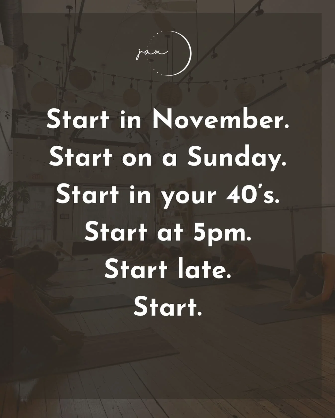 You&rsquo;re right on time.