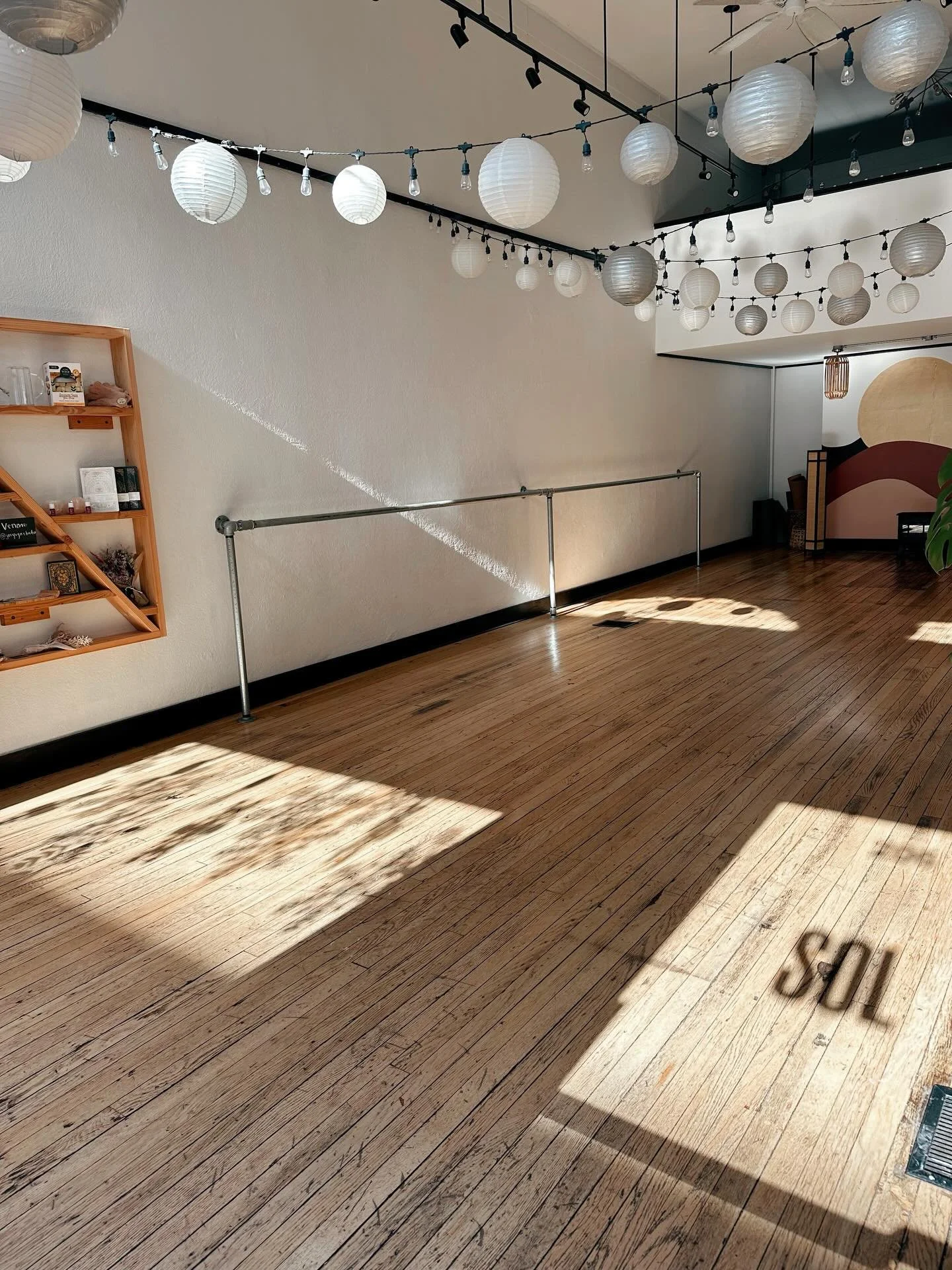 These wall have held:
Breakthroughs
Peaceful moments
Tears
Joy
Pride
Peace
Laughter
Thousands of classes
Concerts
Theme parties
Friendships- new and old
Love stories
First classes
Thousandth classes
Kind words
Expanded minds
Giggly little yogis
40+ t