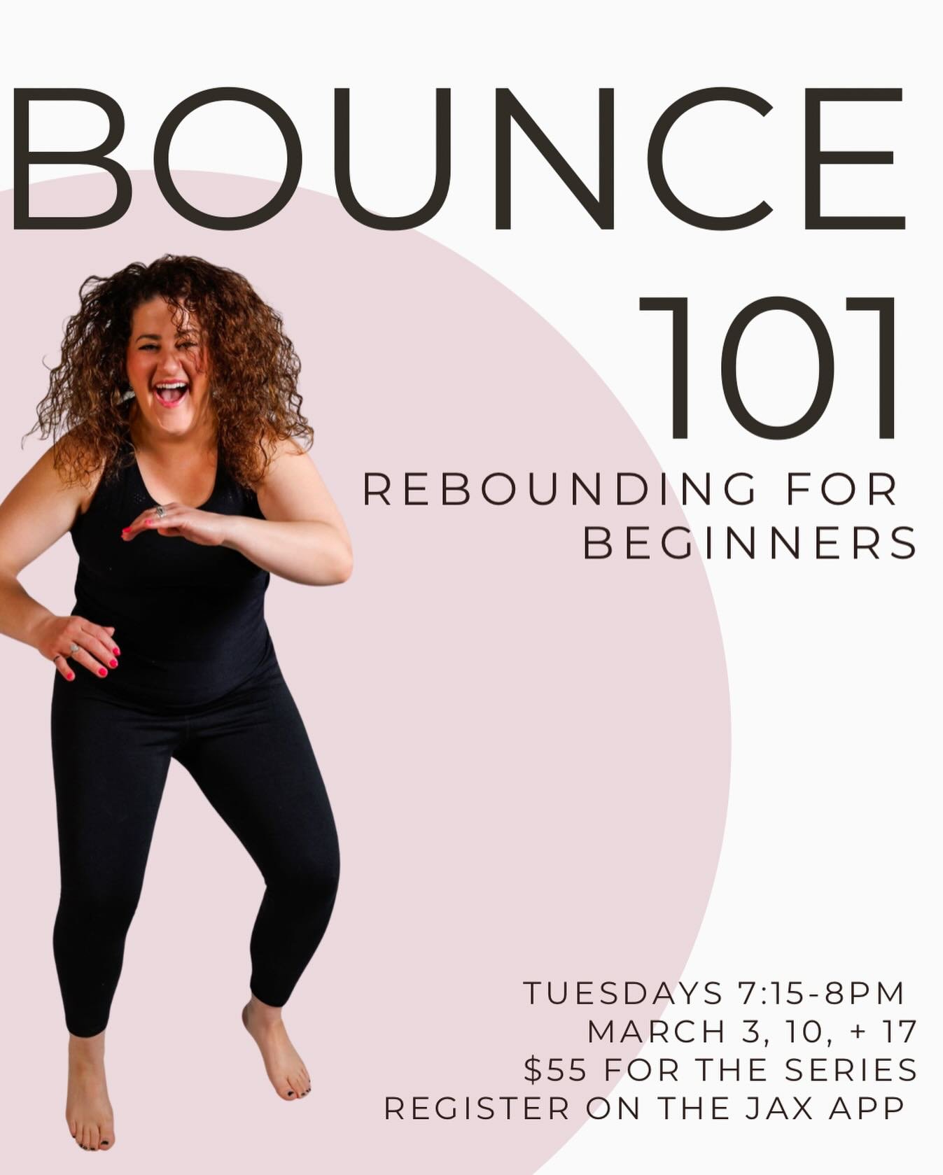Wanna bounce with us but low-key worried you&rsquo;ll fall off&hellip; or pee your pants? 😅
We got you.

Bounce 101 with Connie is our beginner-friendly rebounding series designed to help you build confidence, coordination, and strength before jumpi