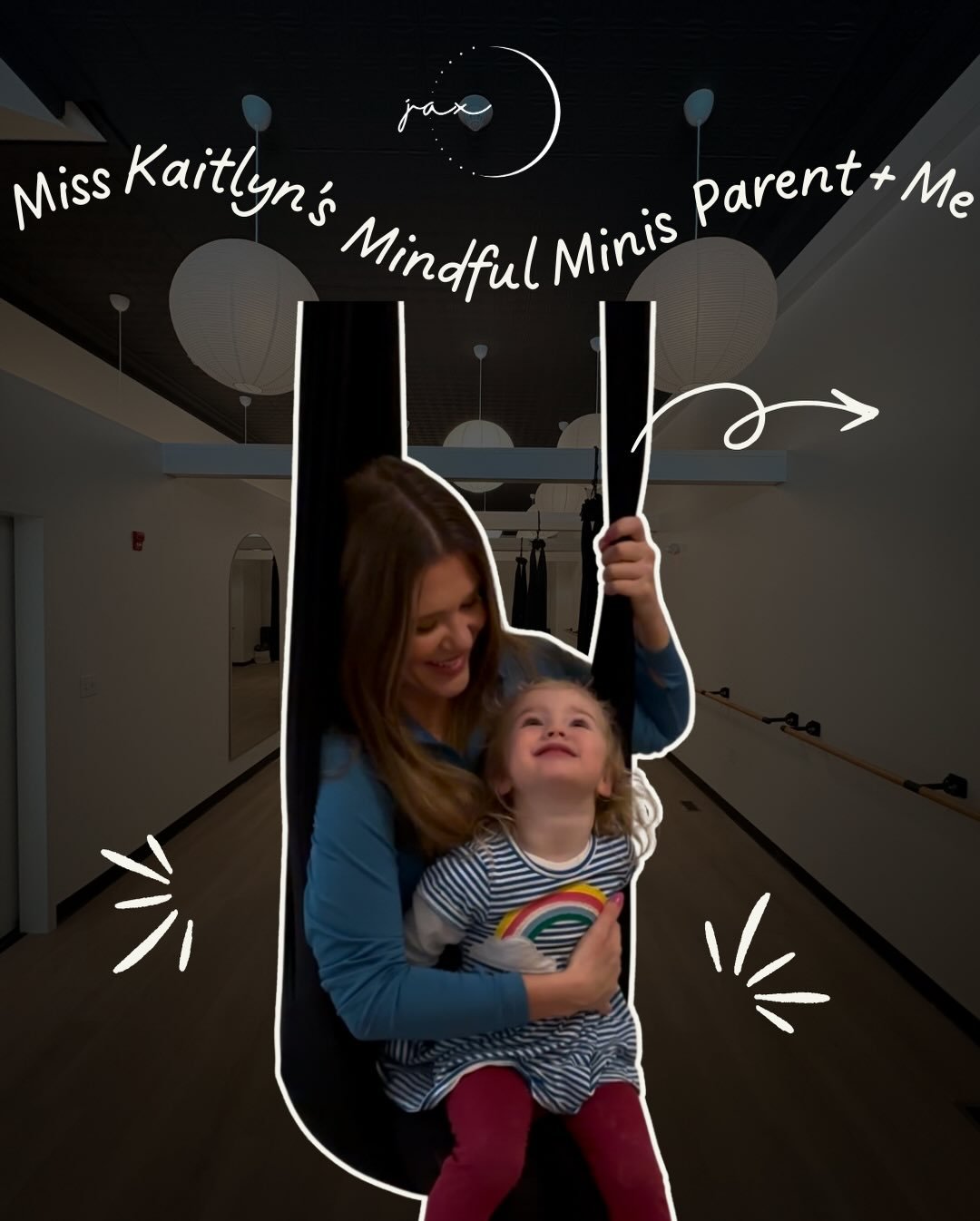 Mindful Minis is coming to Jax 💛

Miss Kaitlyn&rsquo;s Parent + Me class starts Mondays in March and we cannot wait for your littles to experience play, creative movement, stories, age appropriate mindfulness, and connection with other parents and k