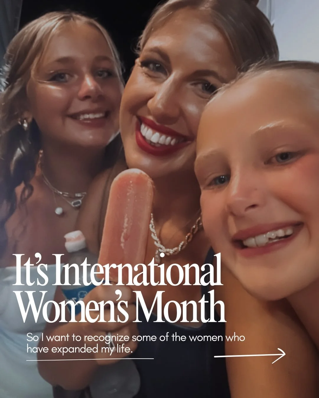 I shared this on my personal page earlier this week, but I wanted to share it here too before International Women&rsquo;s Day comes to a close.

These are some of the women who expanded my life and shaped the way I think about work, family, community