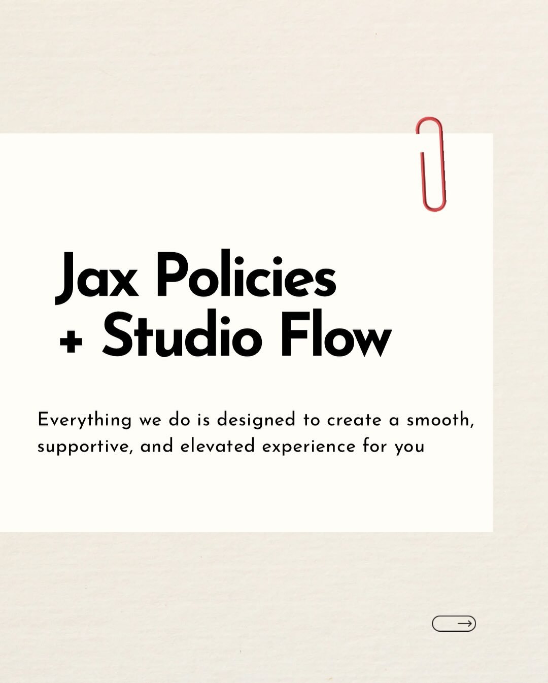 At Jax, every little detail is designed with you in mind 🤍

From how we welcome you into the space, to how we hold the room once class begins, to how we communicate behind the scenes&hellip; it&rsquo;s all meant to feel smooth, supportive, and respe