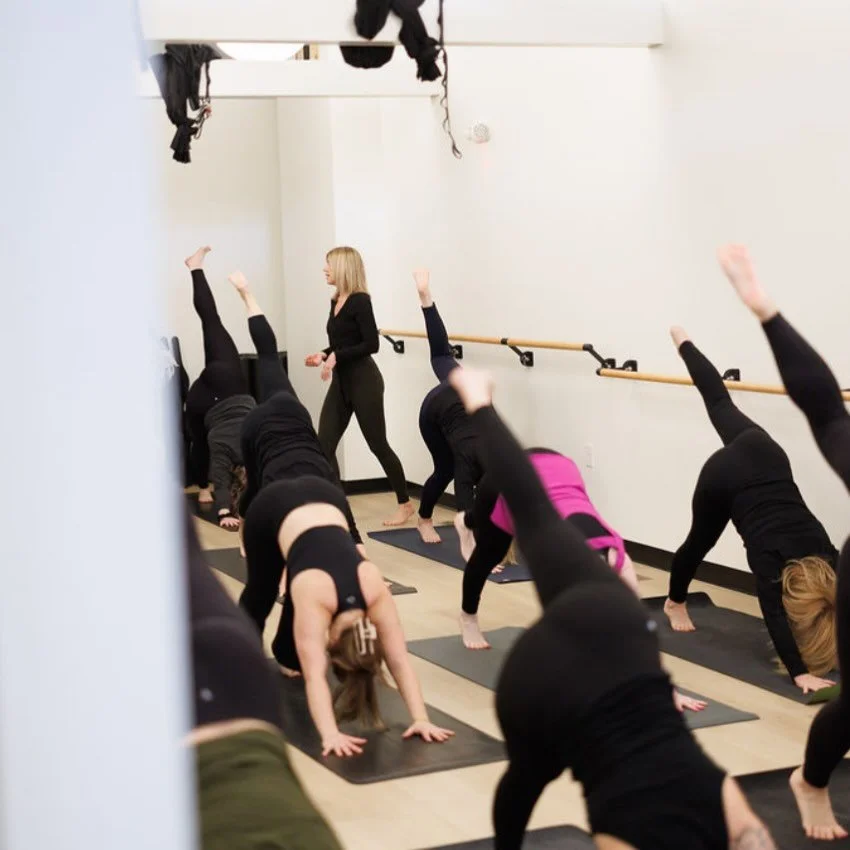 Yoga is where your body stops being a project and starts being a conversation. 🫶🏼