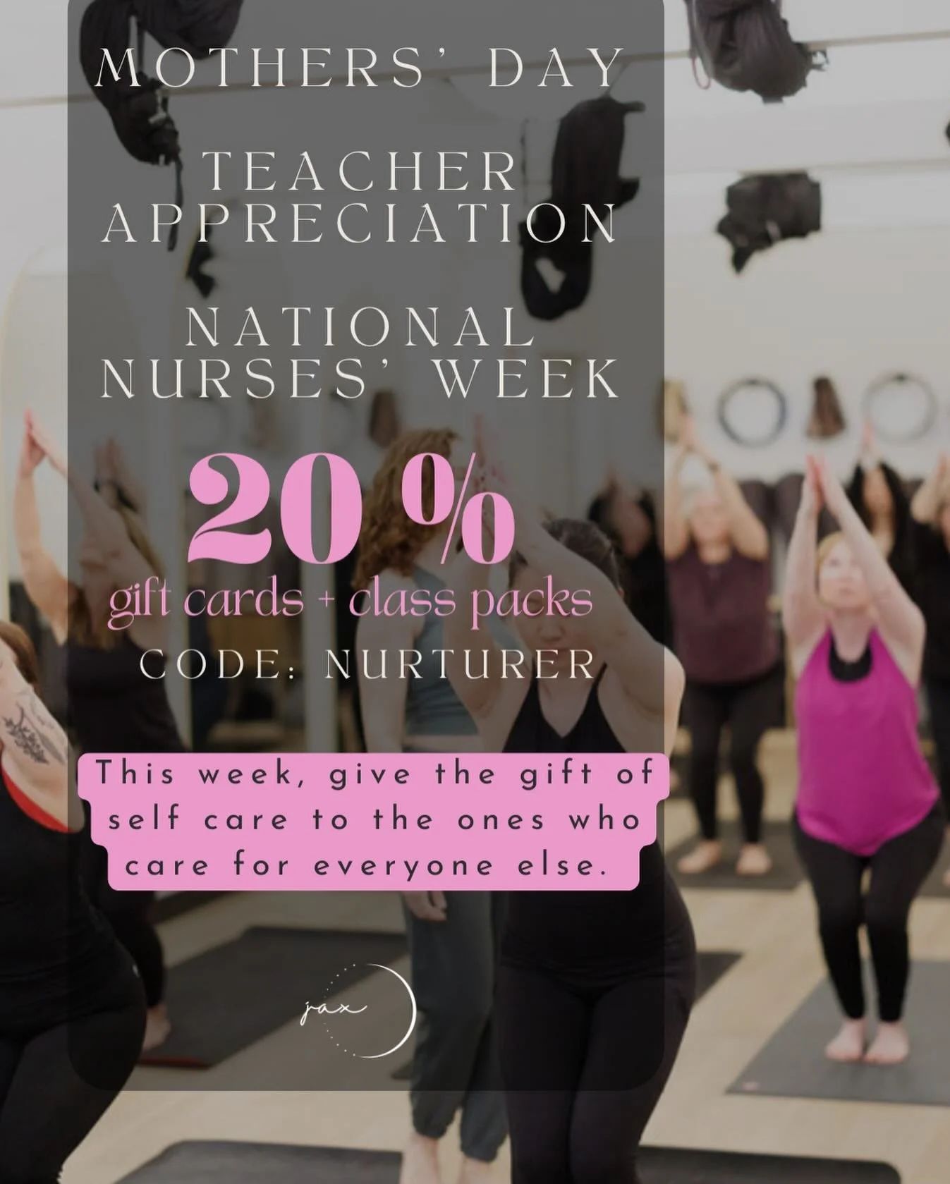 This week we&rsquo;re celebrating the humans who hold everything together day in and day out. 💗

Moms. Teachers. Nurses. The nurturers. The ones who give and give&hellip; and rarely pause to receive or refill their own cups.

Give them something tha