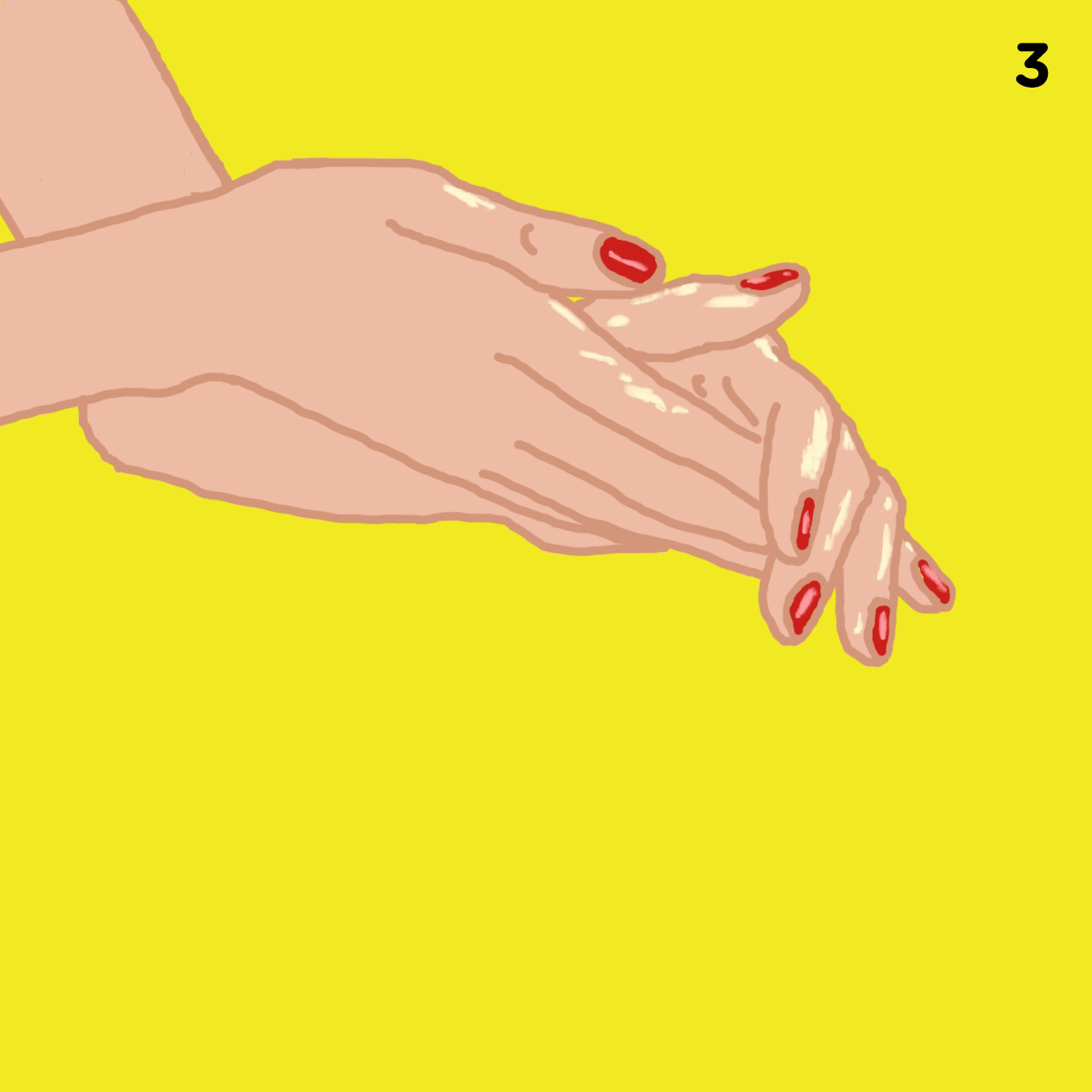 3. OIL YOUR HANDS Rub your oil of choice in your hands until warm.