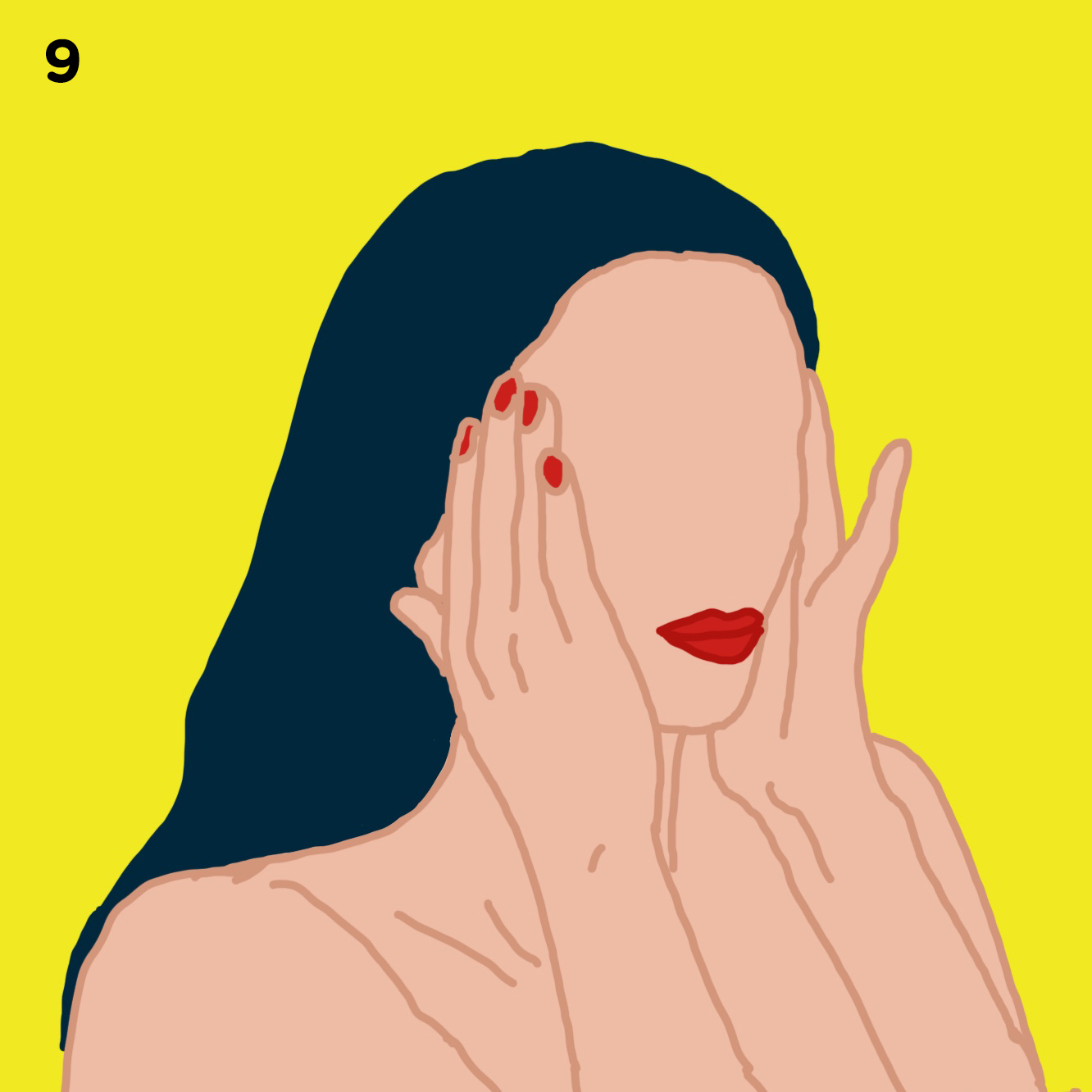 9. FACE Massaging your face will bring oxygen to the area increasing collagen production and natural glowing complexion as well as depuff a morning face by draining the lymph. Read Wake up facial massage . Note: Not to worry, applying oil on your face will not have you breakout since you rince it off in the shower.