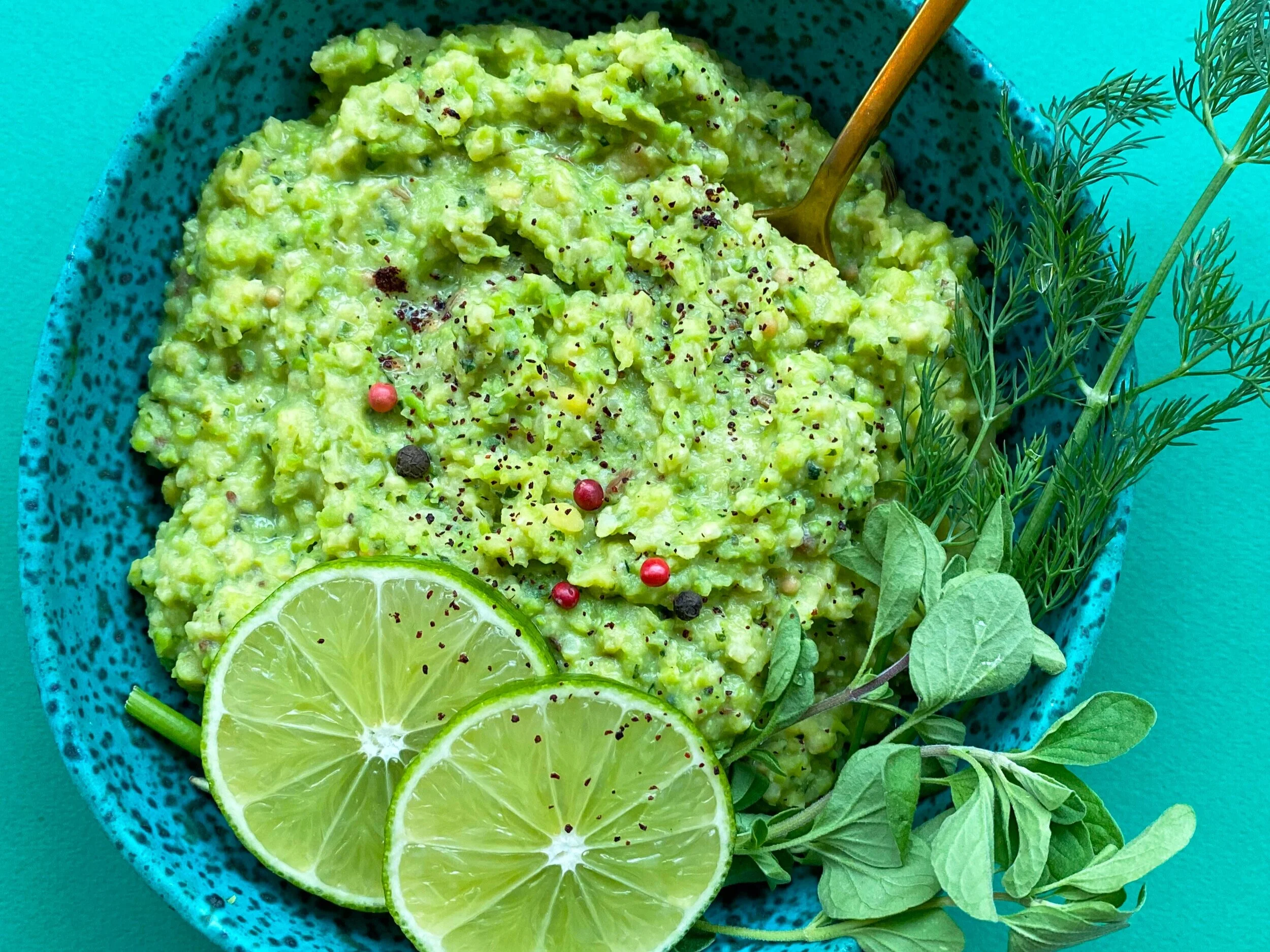 Green quinoa kitchari