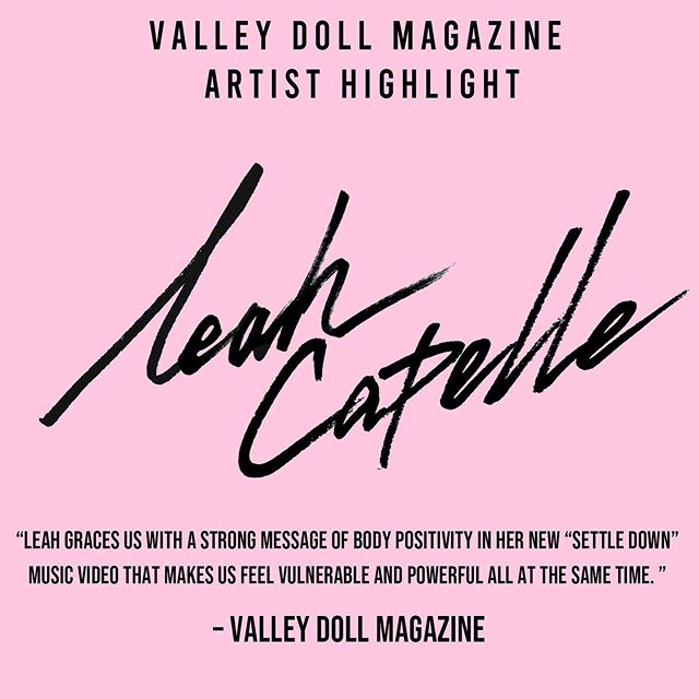 PREMIERE: Go read indie rock artist @leahcapelle&rsquo;s full interview on Valley Doll Magazine 💕