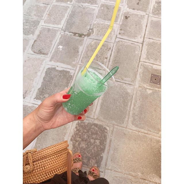 If you&rsquo;re ever in Venice and your body temperature is at overheating, get one of these mint slushes. It&rsquo;ll cool you right back to a regular hot temperature. #itssodamnhot