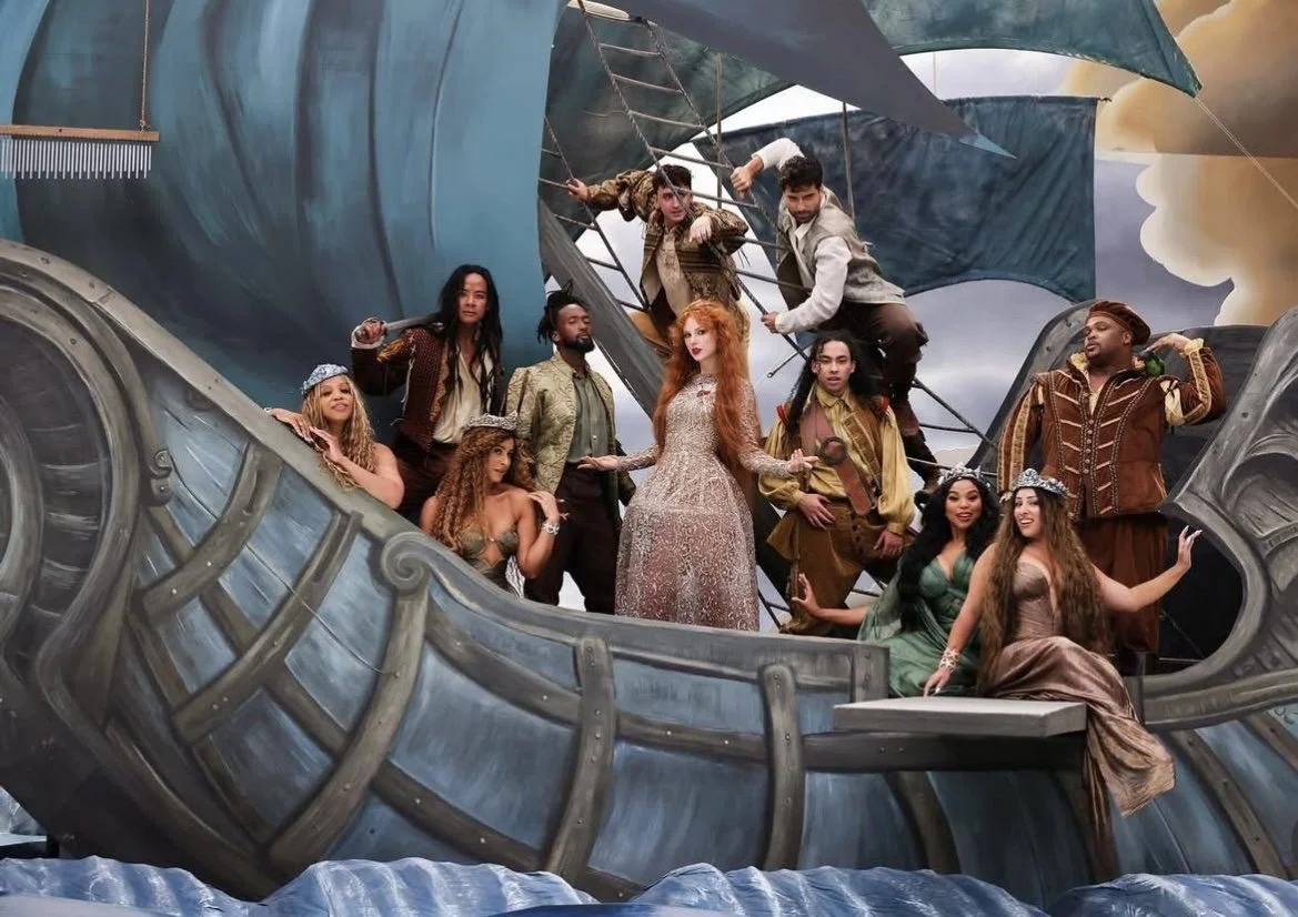 Key Hair styling and wig design for Dancers for ‘The Fate of Ophelia’ music video