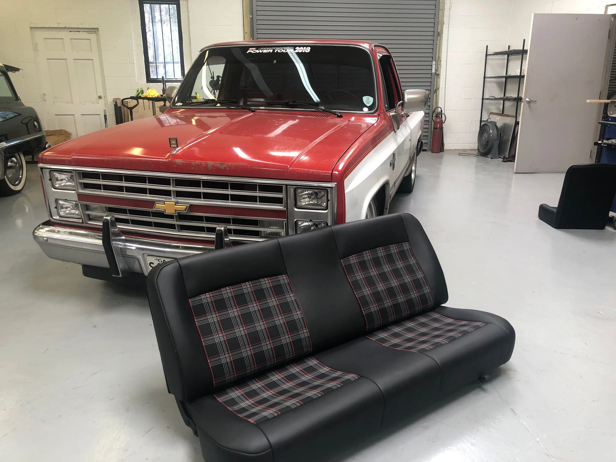 Custom Seat Installed
