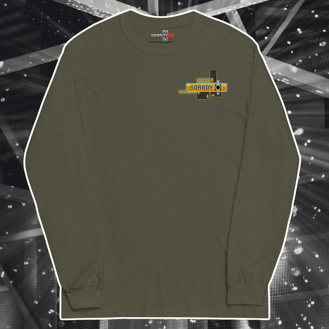 Boogie Nights Long Sleeve Green, Back.png