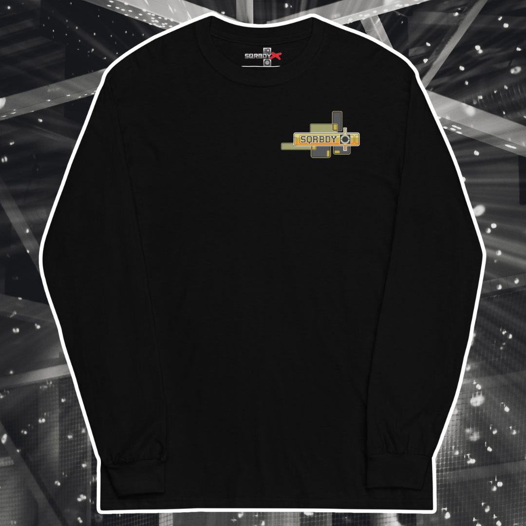 Boogie Nights Long Sleeve Black, Front.png