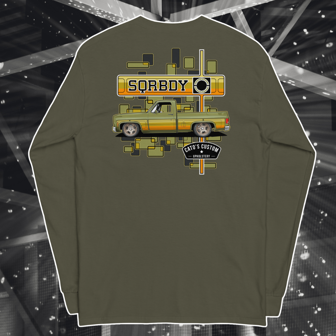 Boogie Nights Long Sleeve Green, Back (1).png