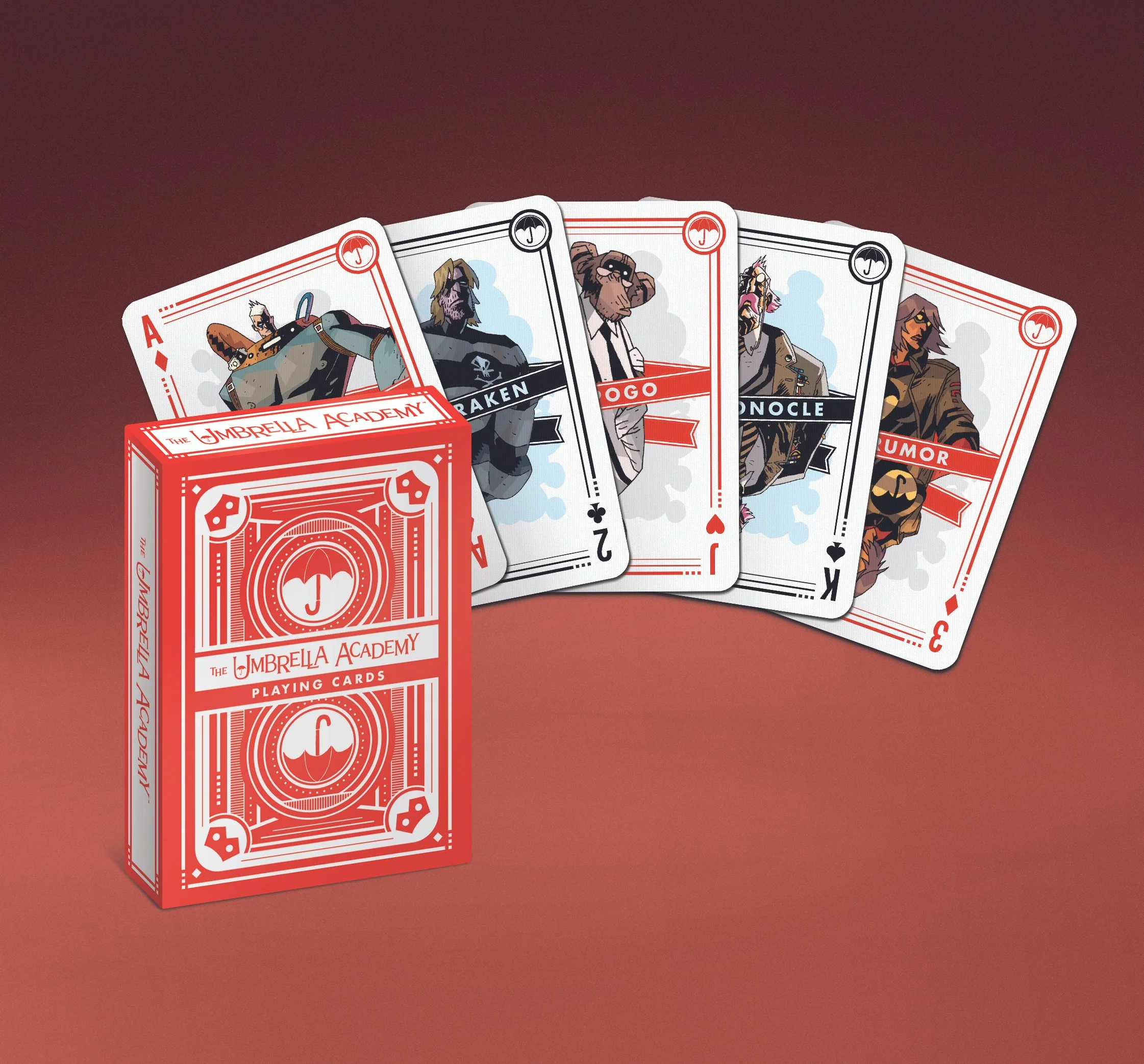 Umbrella Academy Playing Cards