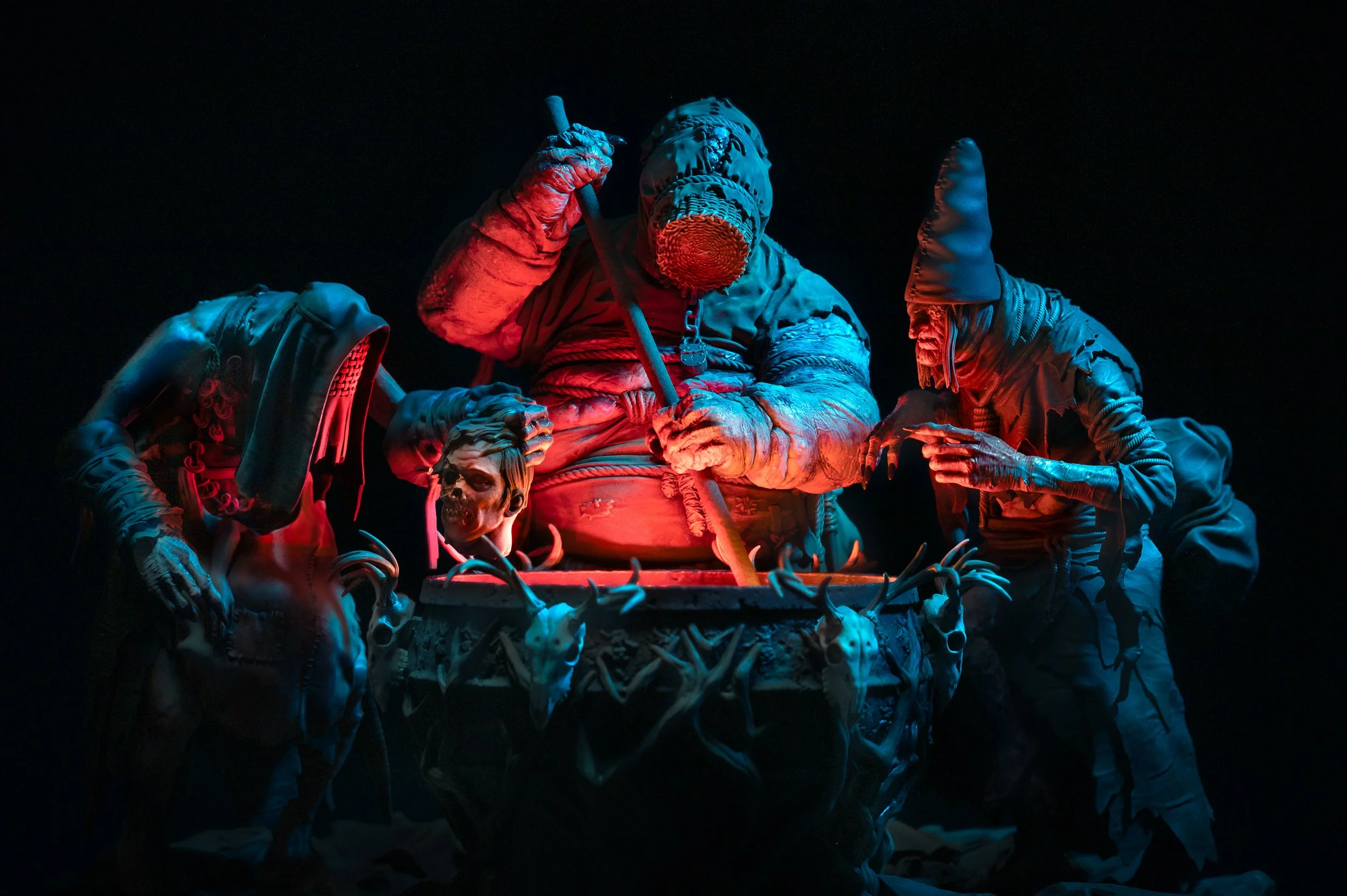 The Witcher 3: Wild Hunt — Crones Bubbling Cauldron Statue