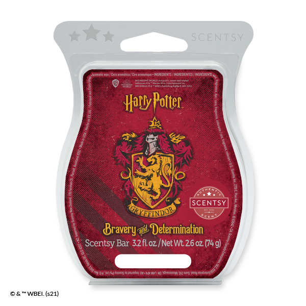 Gryffindor Scentsy wax bar in the Harry Potter Collection.png