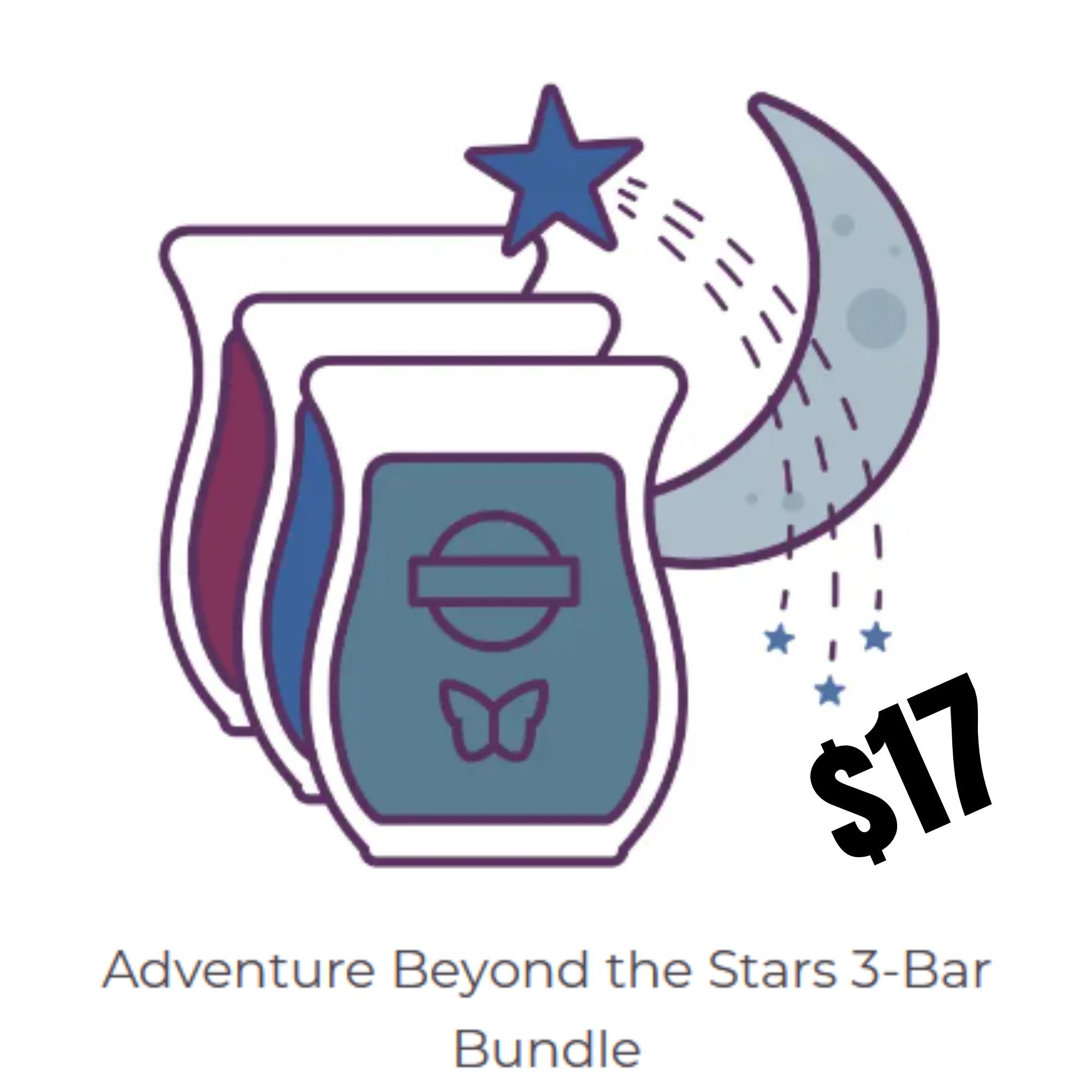 Adventure Beyond the Stars 3-Scentsy bar bundle