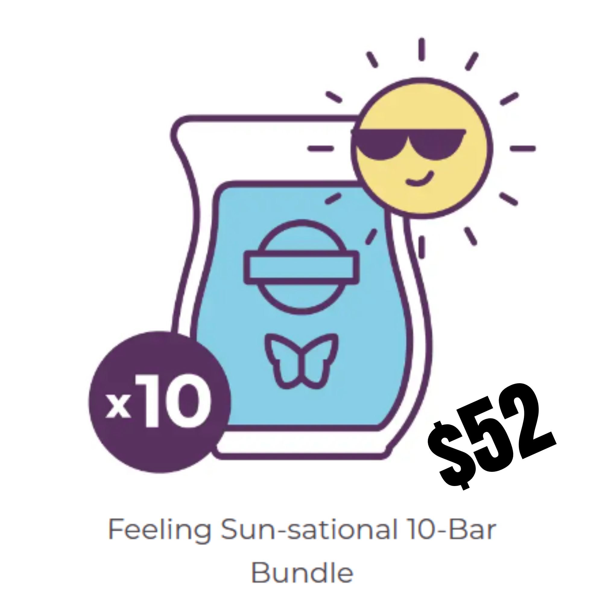 Feeling Sun-sational 10-Scentsy bar bundle