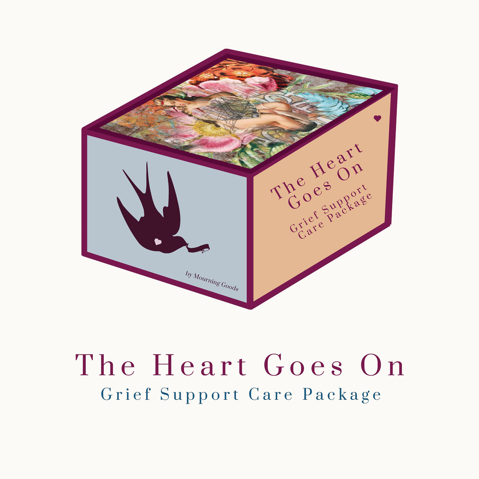 6 Months of The Heart Goes On Grief Support Care Package Subscription