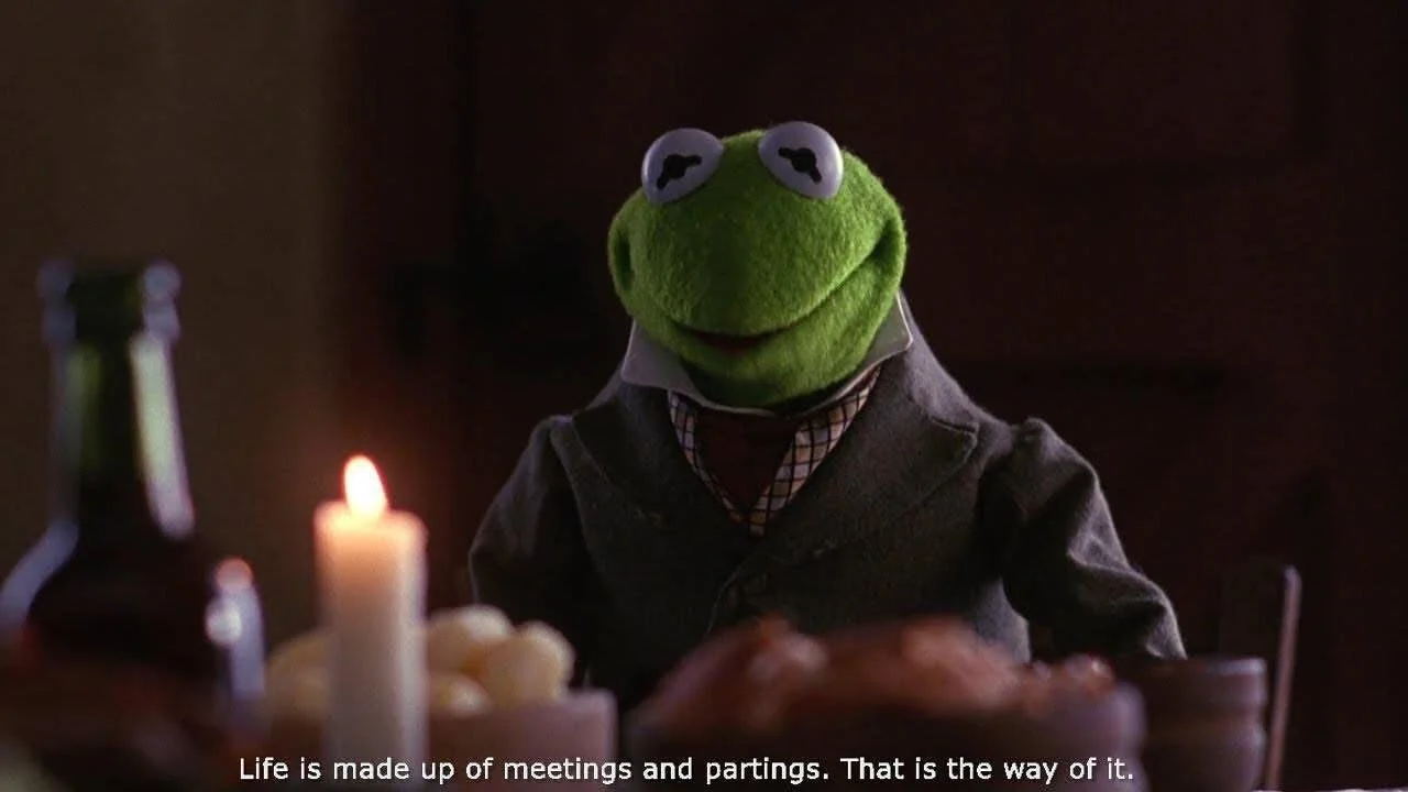 Please get the support you need. This time of year, grief - no matter how old - can hit even harder. 

&ldquo;The love we found, the love we found, we carry with us so we&rsquo;re never quite alone.&rdquo; ~ The cast of The Muppet Christmas Carol 💚❤