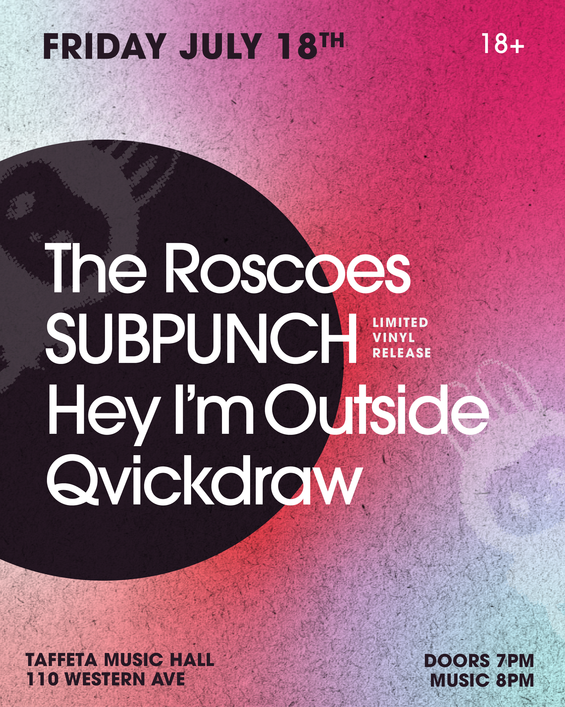 Subpunch - Lowell, MA - Taffeta