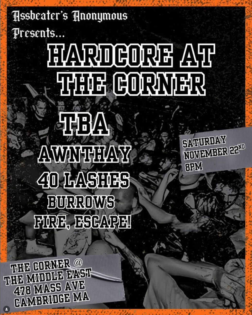 Subpunch - Cambridge, MA - Middle East Corner