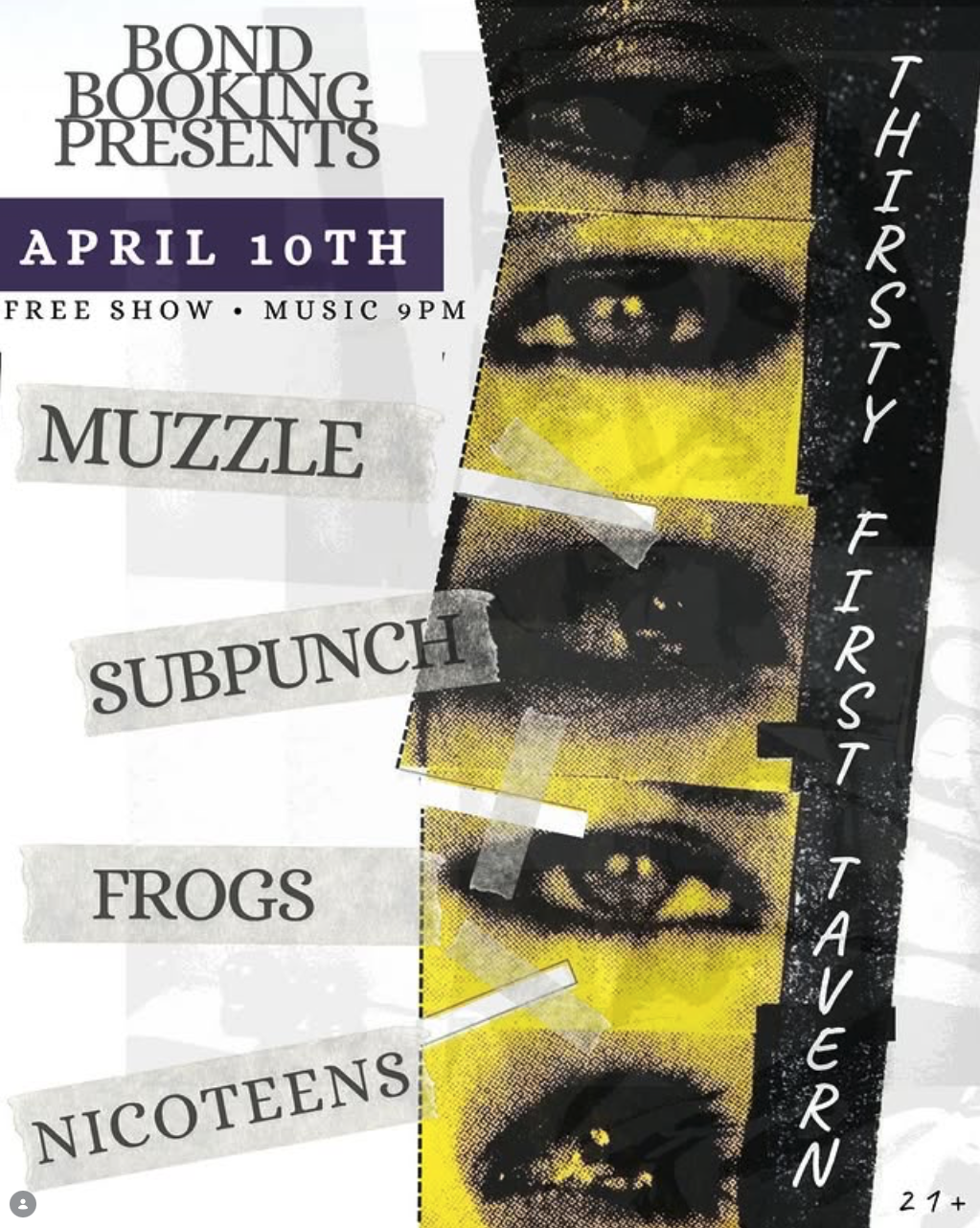 Subpunch - Lowell, MA - Thirsty First
