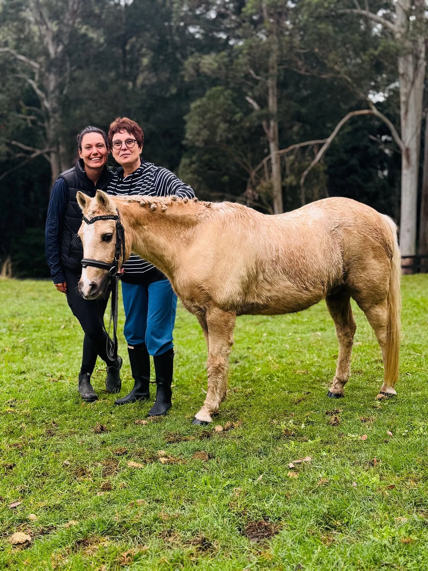 One of those moments that truly show the magic of horses 🐴 

Dom, brought her mum to meet our herd &mdash; a big step, as her mum has always been anxious around horses and never felt comfortable getting too close.

But out in the paddocks, everythin