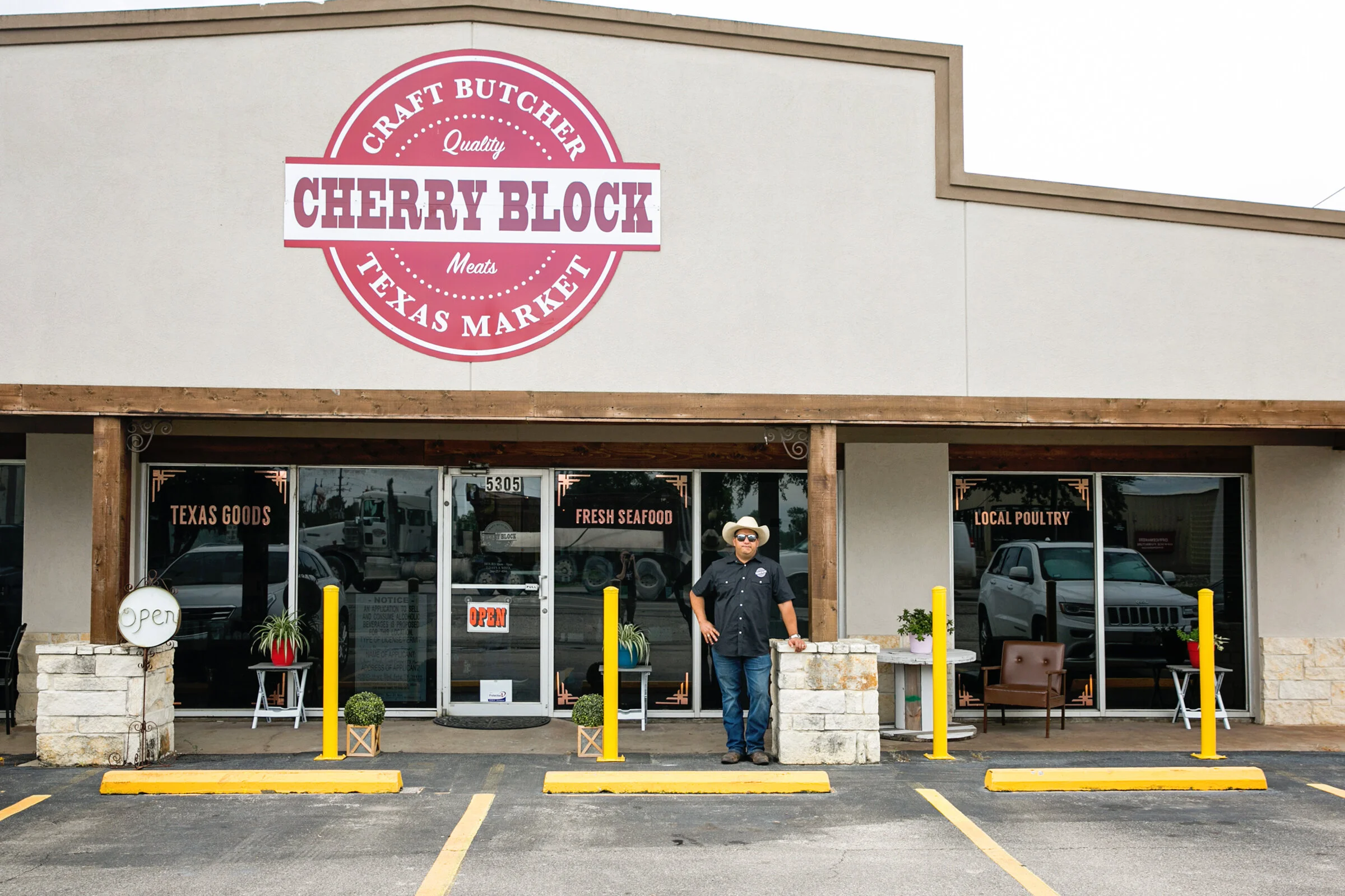 The Market, Katy, TX — Cherry Block Craft Butcher & Texas Market