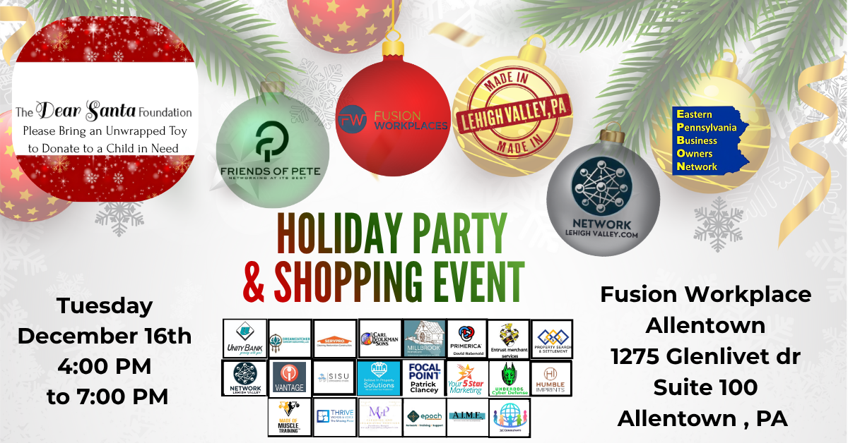 Holiday Party and Shopping Event