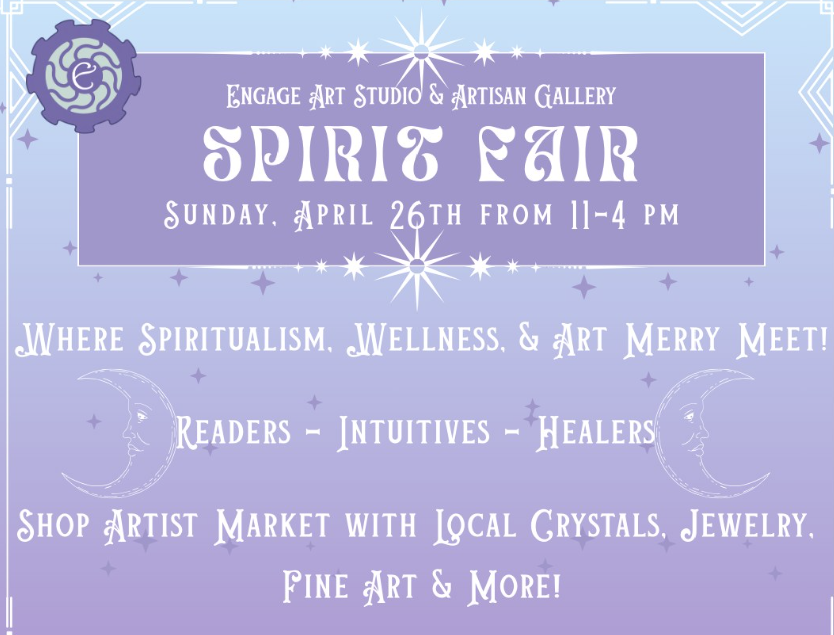 Engage Art Studio Spirit Fair