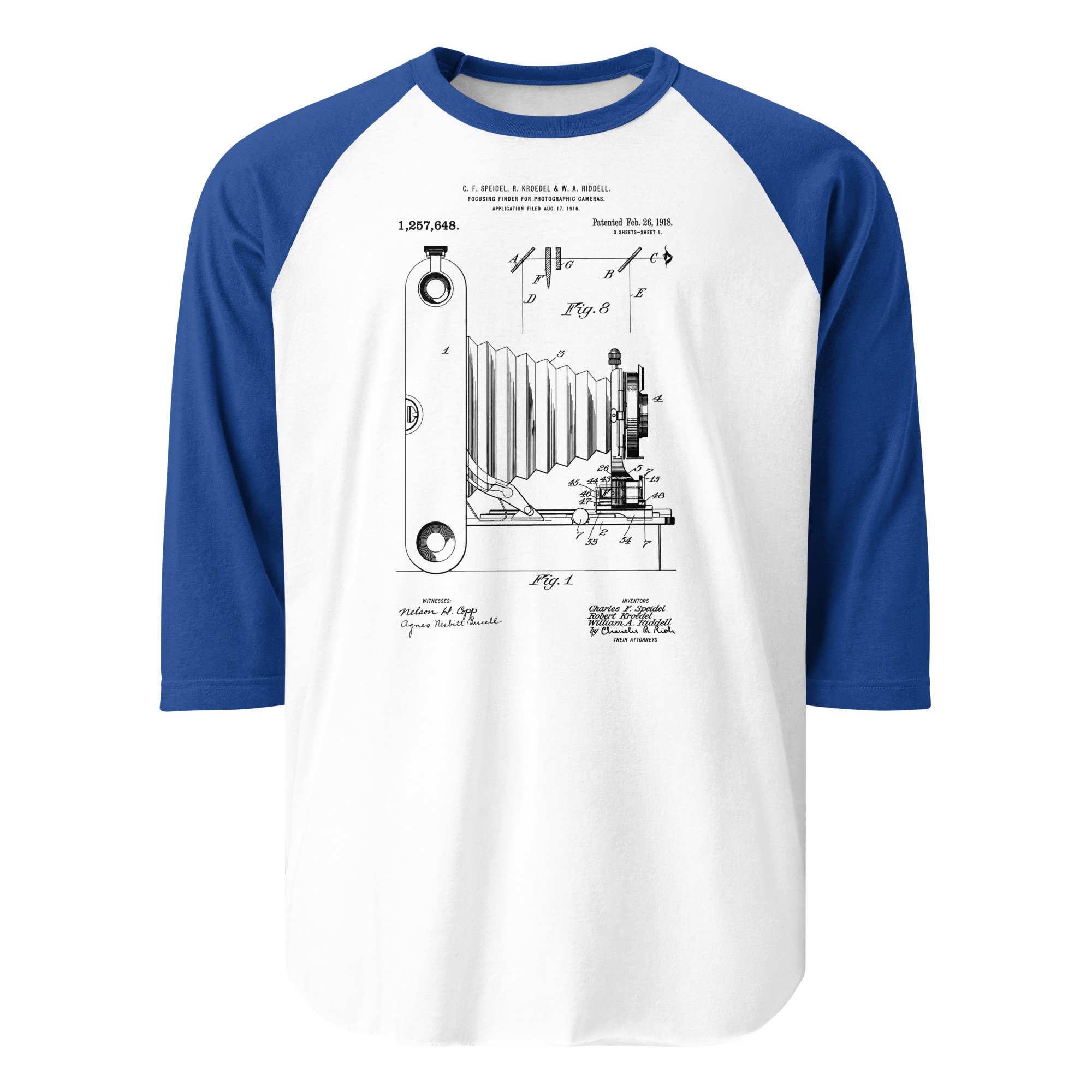 unisex-34-sleeve-raglan-shirt-white-royal-front-6a550931ecc5b.jpg