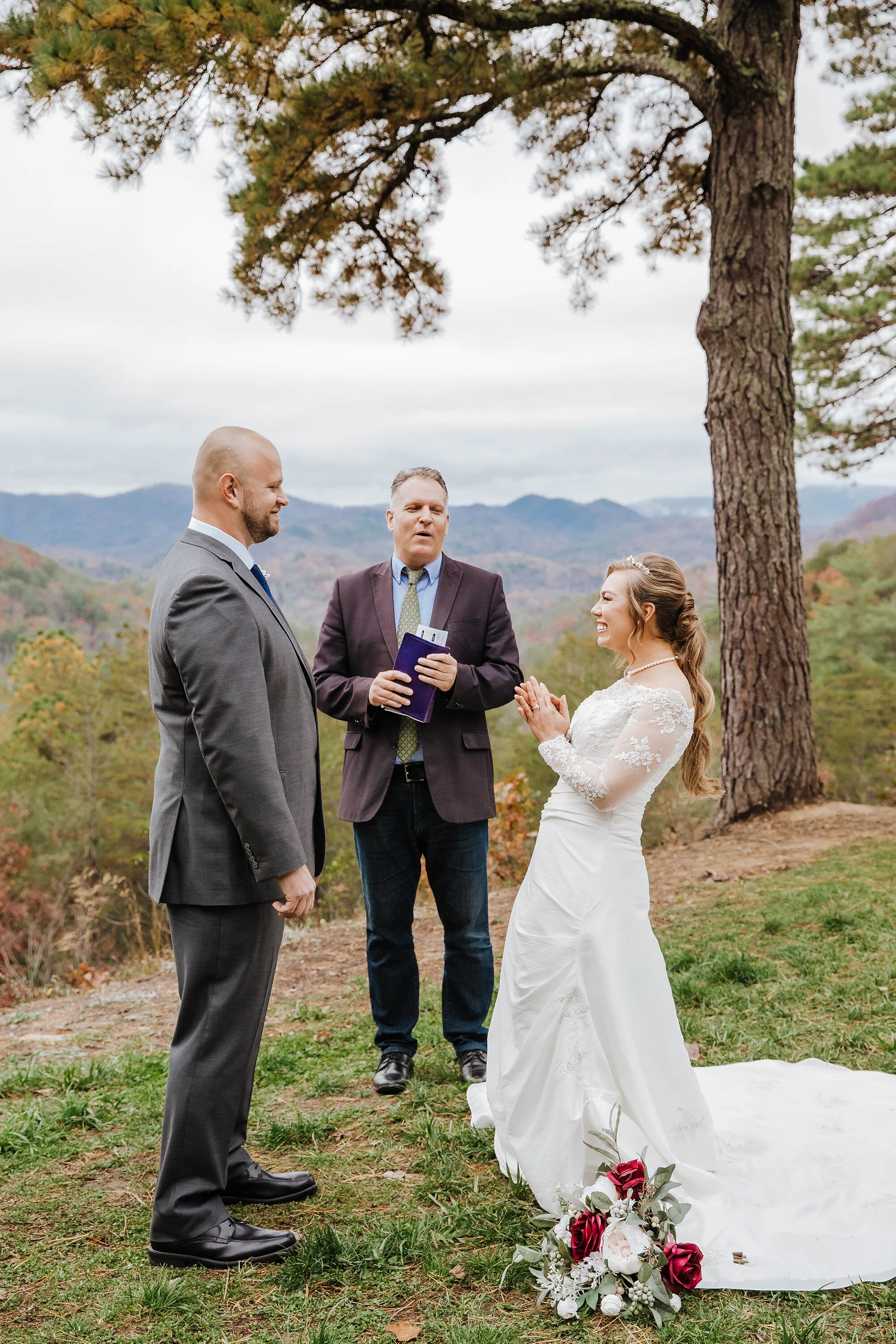 foothills-parkway-wedding-ceremony-excited-brride.jpg