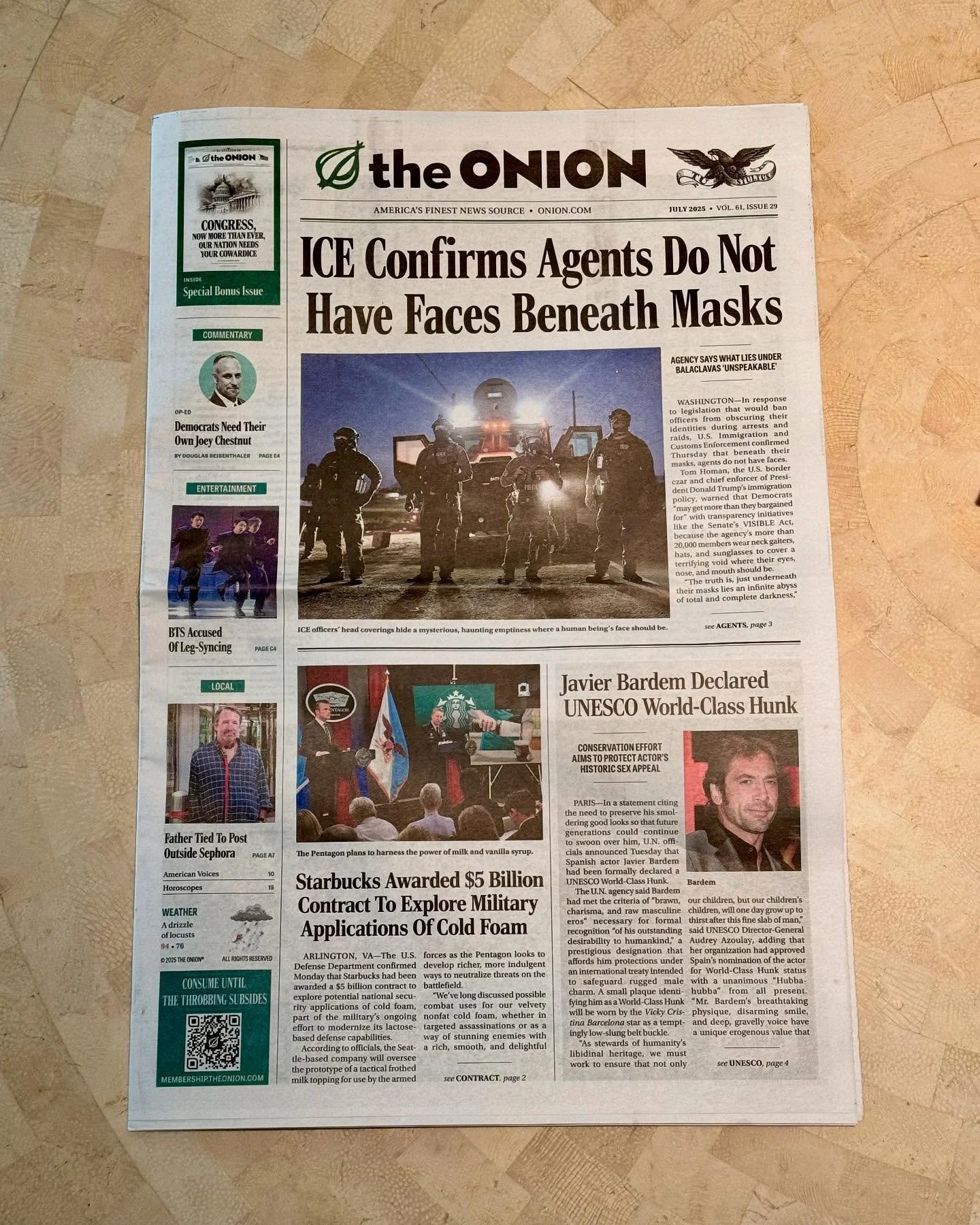 Subscribe to @theonion❗️